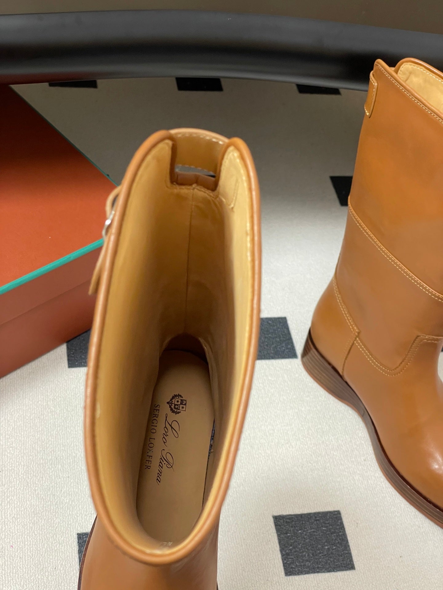 LP 25 Lupo Boot Tan Calfskin 534660