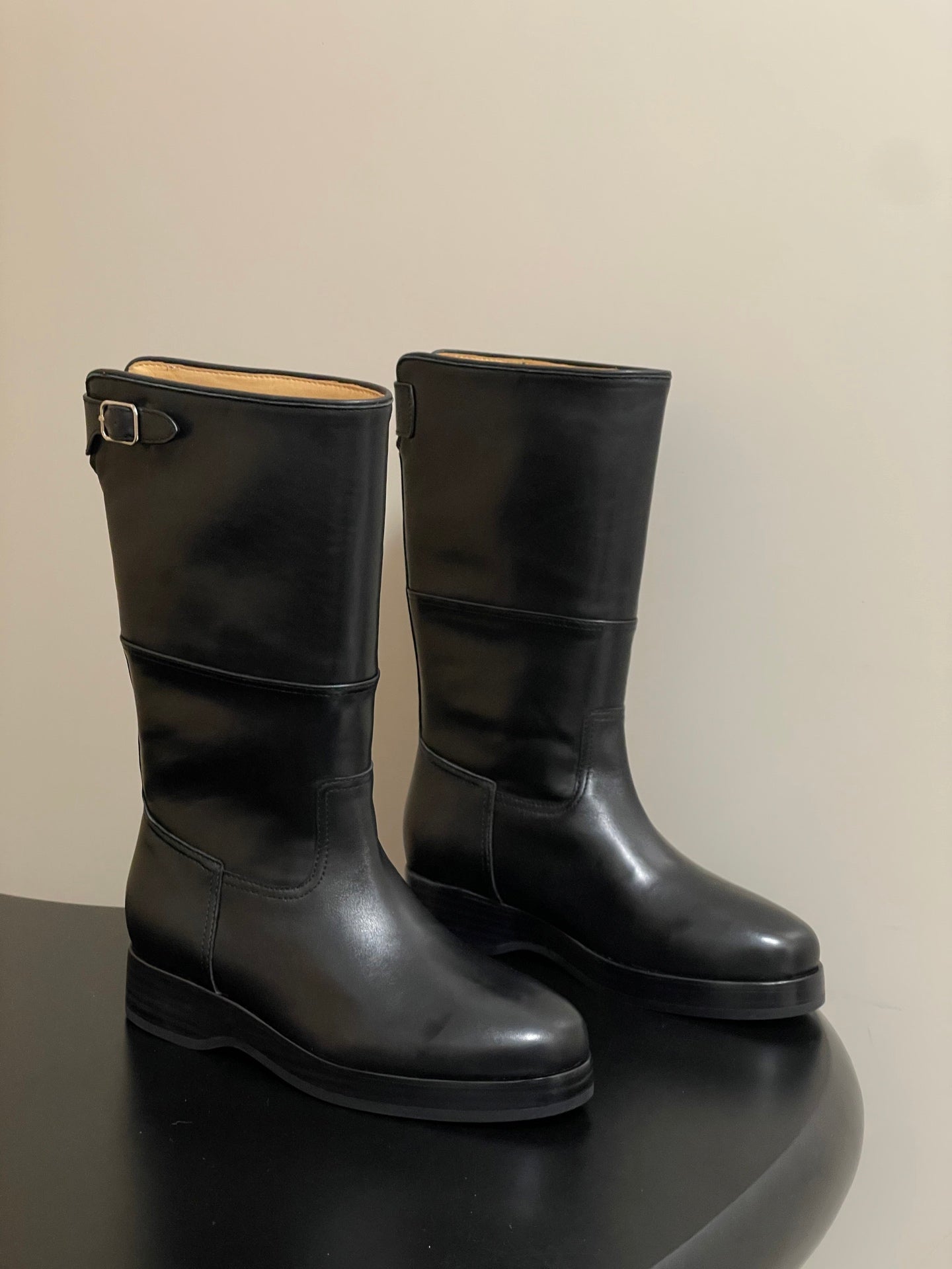 LP 25 Lupo Boot Black Calfskin 534661