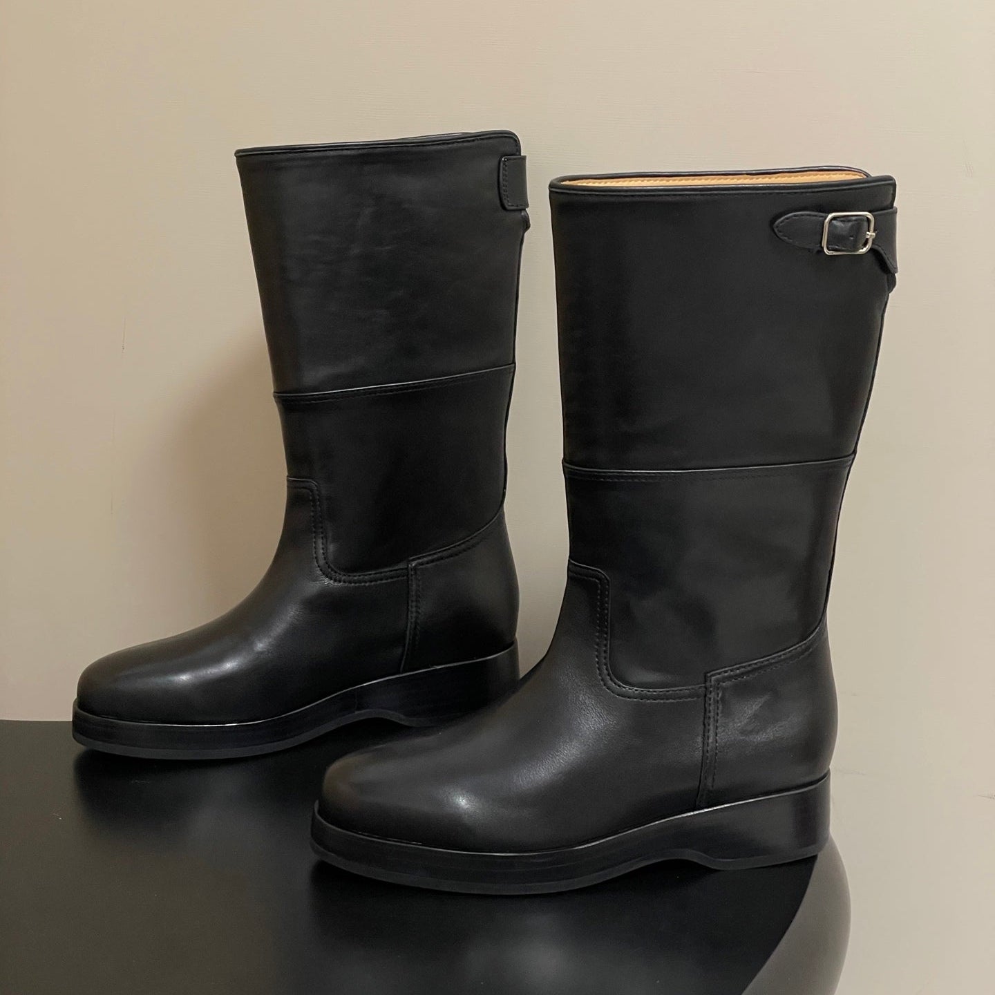 LP 25 Lupo Boot Black Calfskin 534661