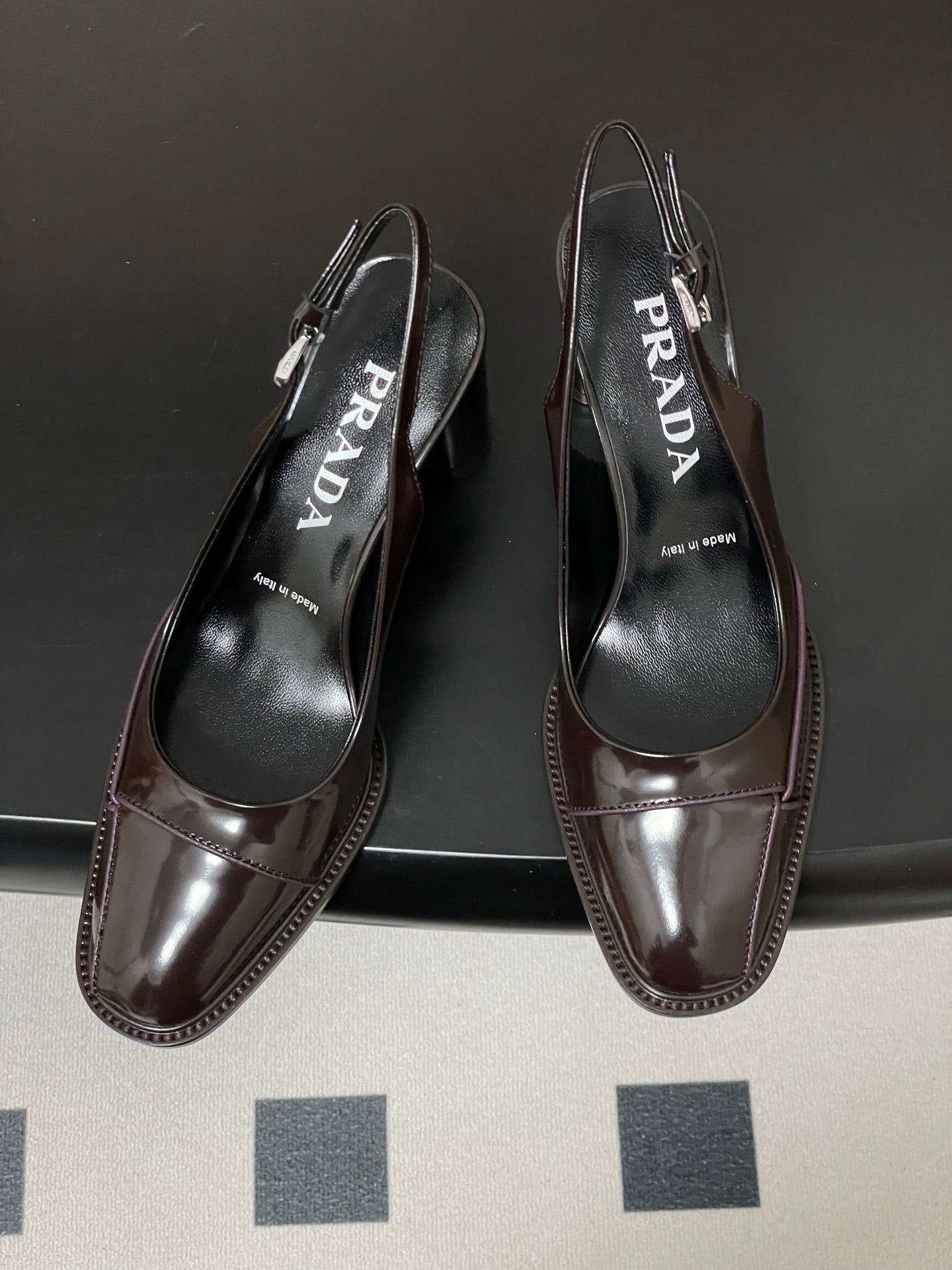 PRA 26SS Slingback 70 Chocolate Brown Cowhide 593845