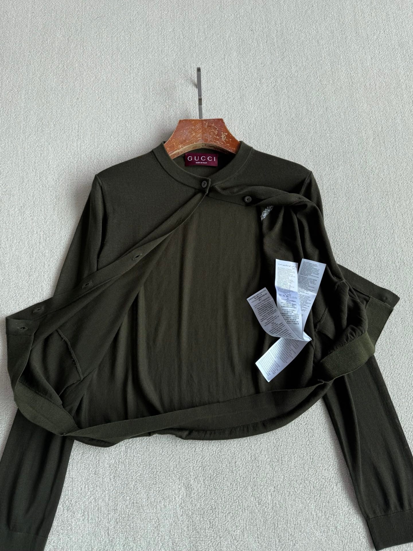 GG 25 Thin Cardigan Cashmere0026