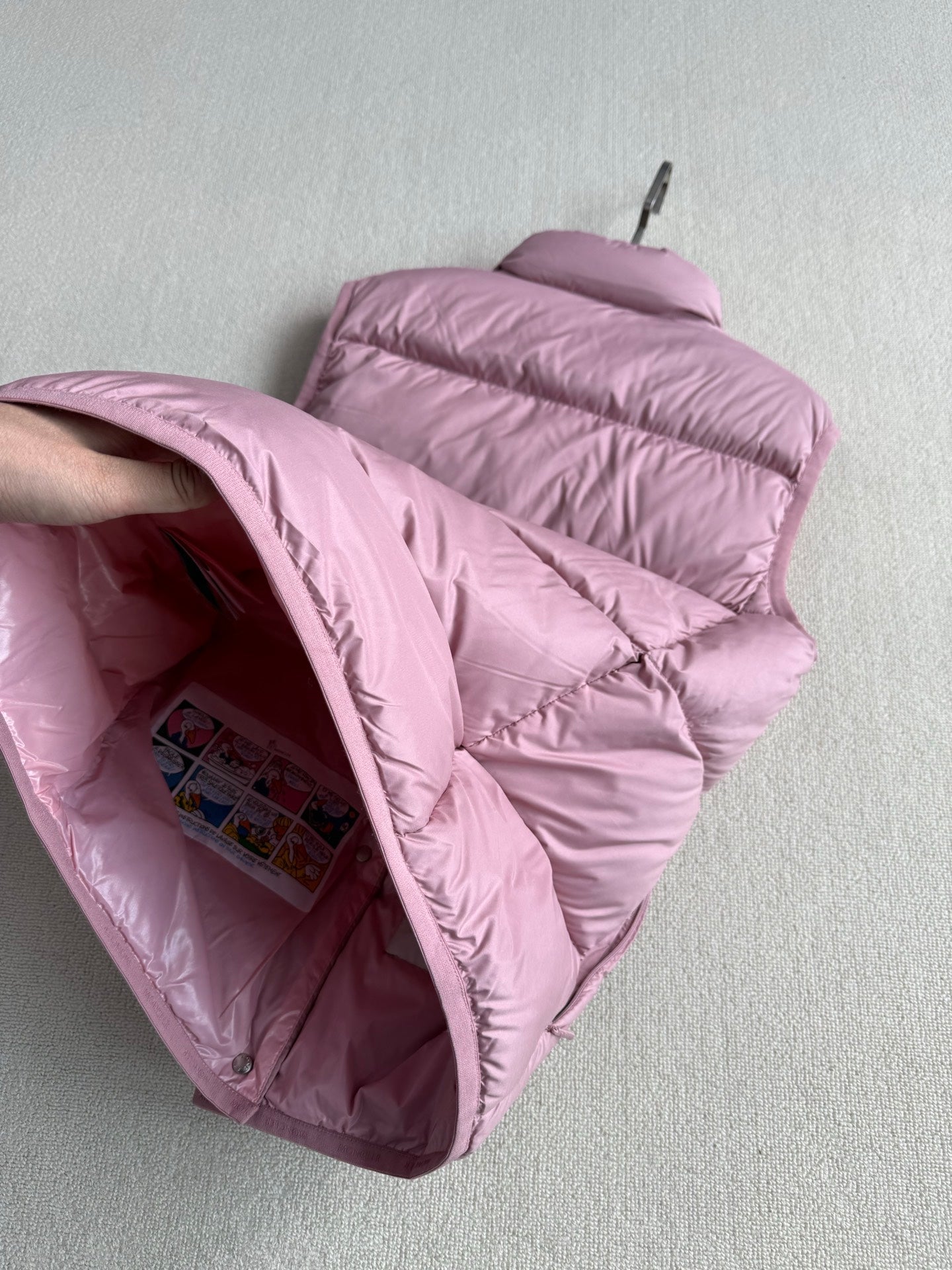 MC 2025 Down Vest Pink Nylon
