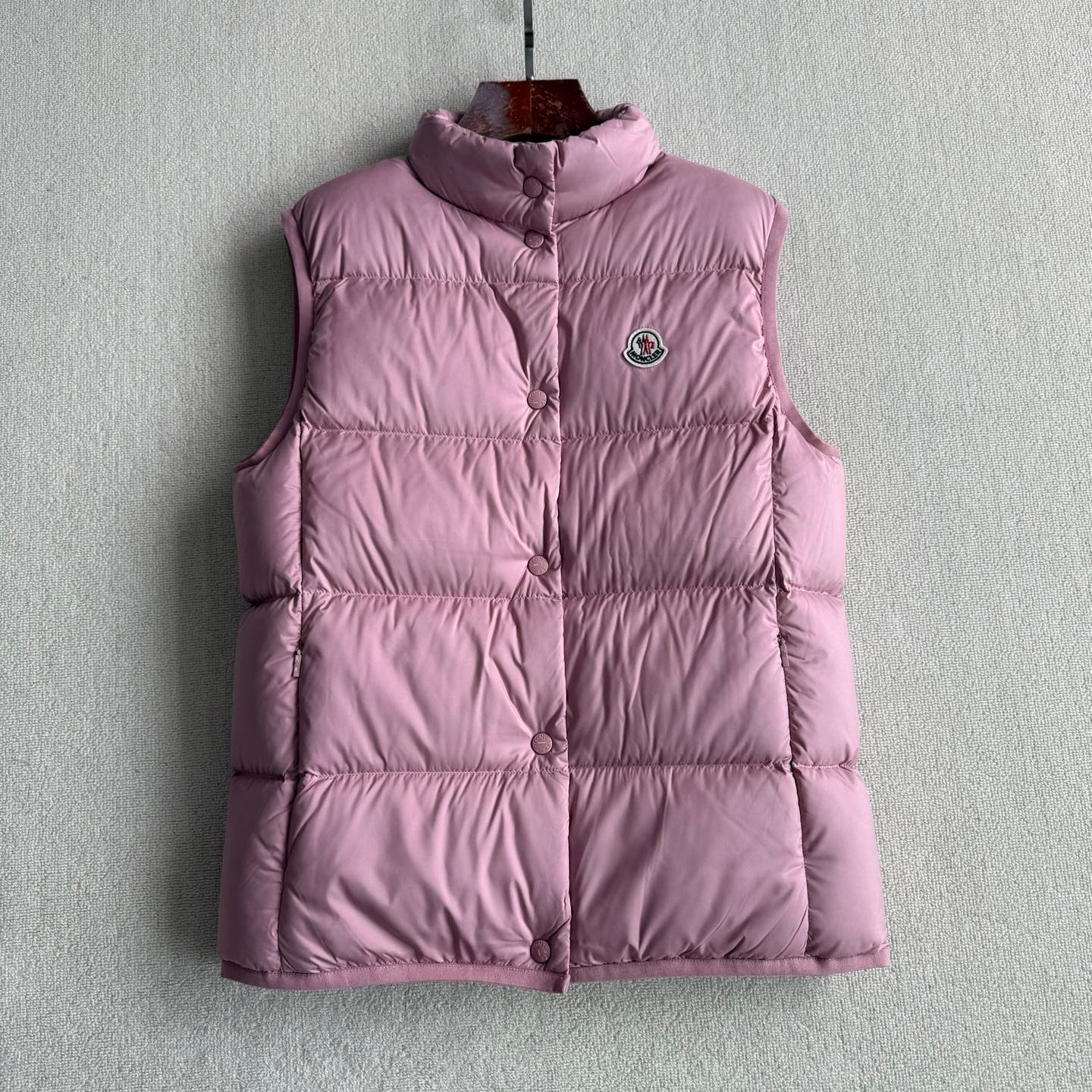 MC 2025 Down Vest Pink Nylon