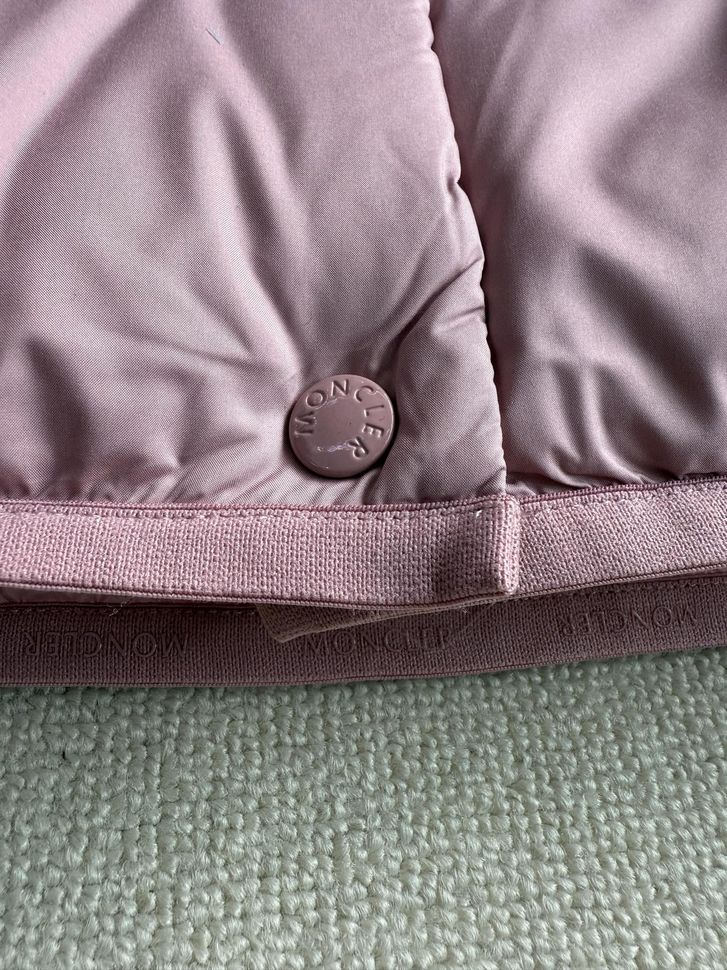 MC 2025 Down Vest Pink Nylon