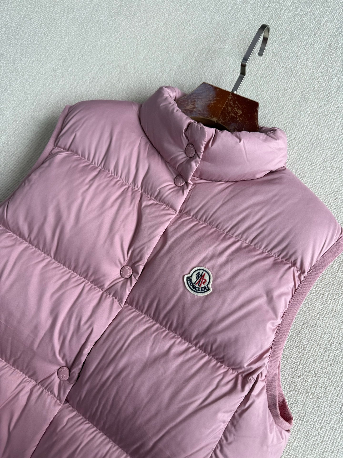 MC 2025 Down Vest Pink Nylon