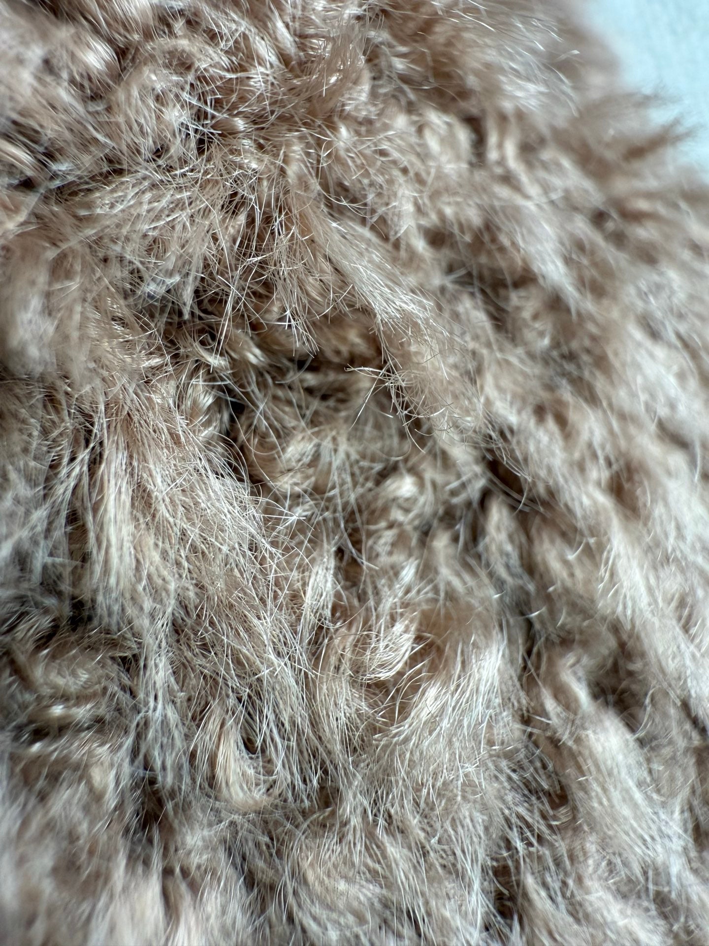 MC 2025 Sweatshirt Brown Teddy Felt Fabric