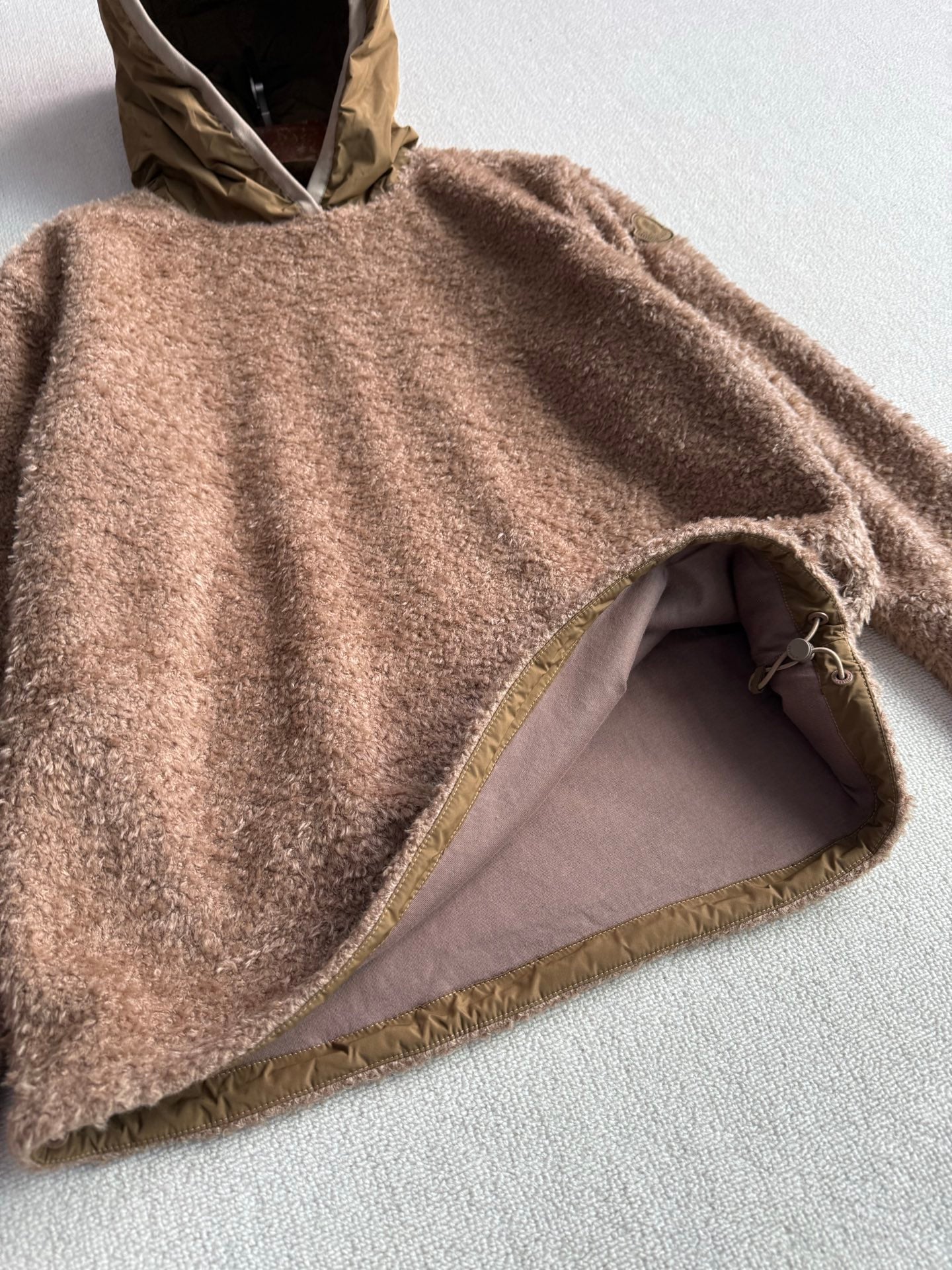 MC 2025 Sweatshirt Brown Teddy Felt Fabric