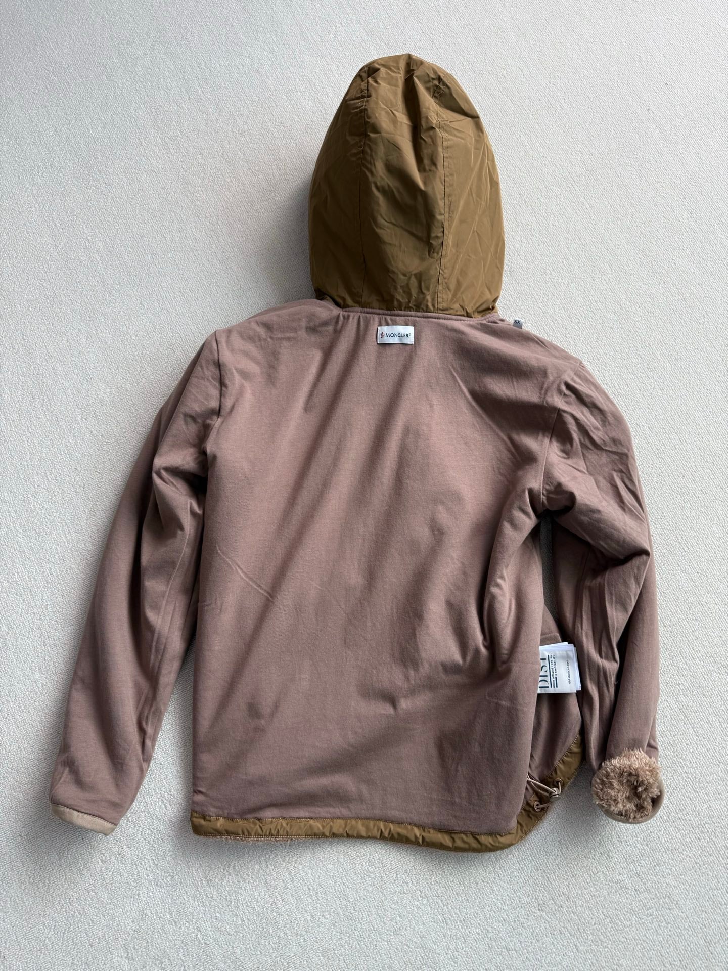 MC 2025 Sweatshirt Brown Teddy Felt Fabric