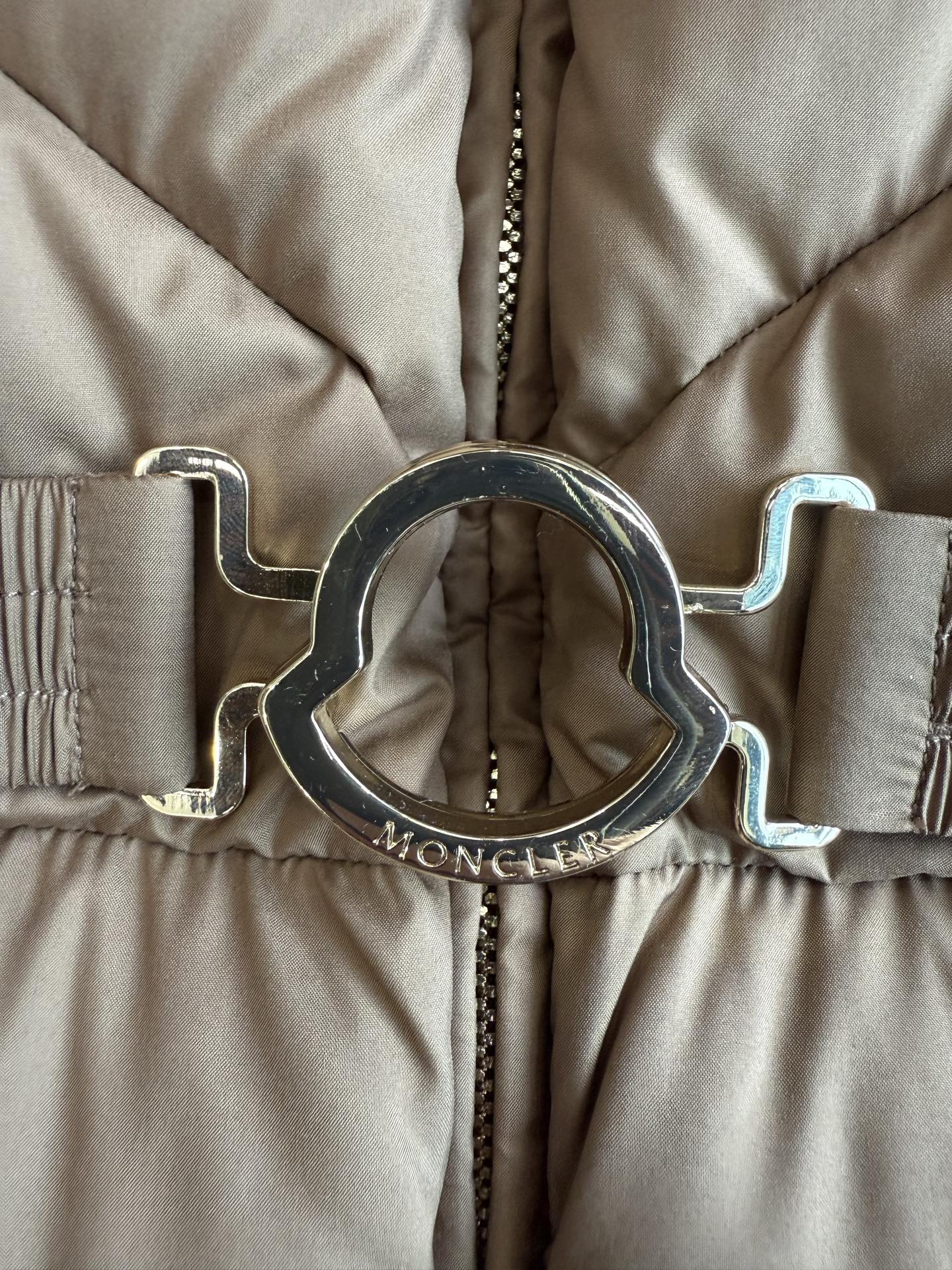 Moncler 2025 Courcelles Jacket Brown Down Polyester