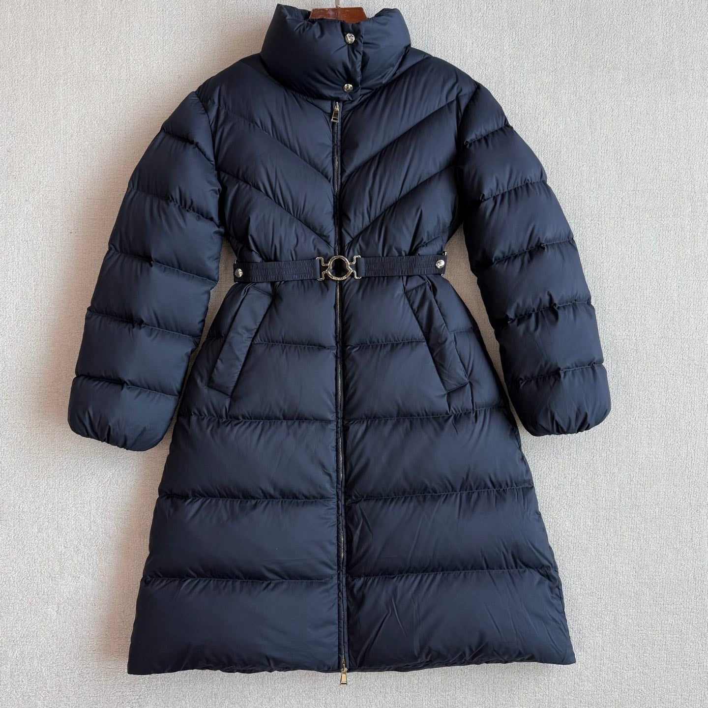 Moncler 2025 Courcelles Jacket Blue Down Polyester