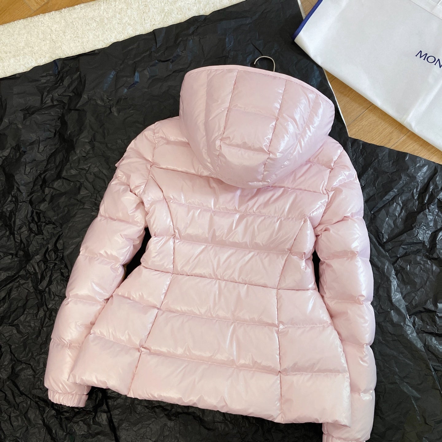 Moncler 2025 Barante Jacket Pink Polyester Down