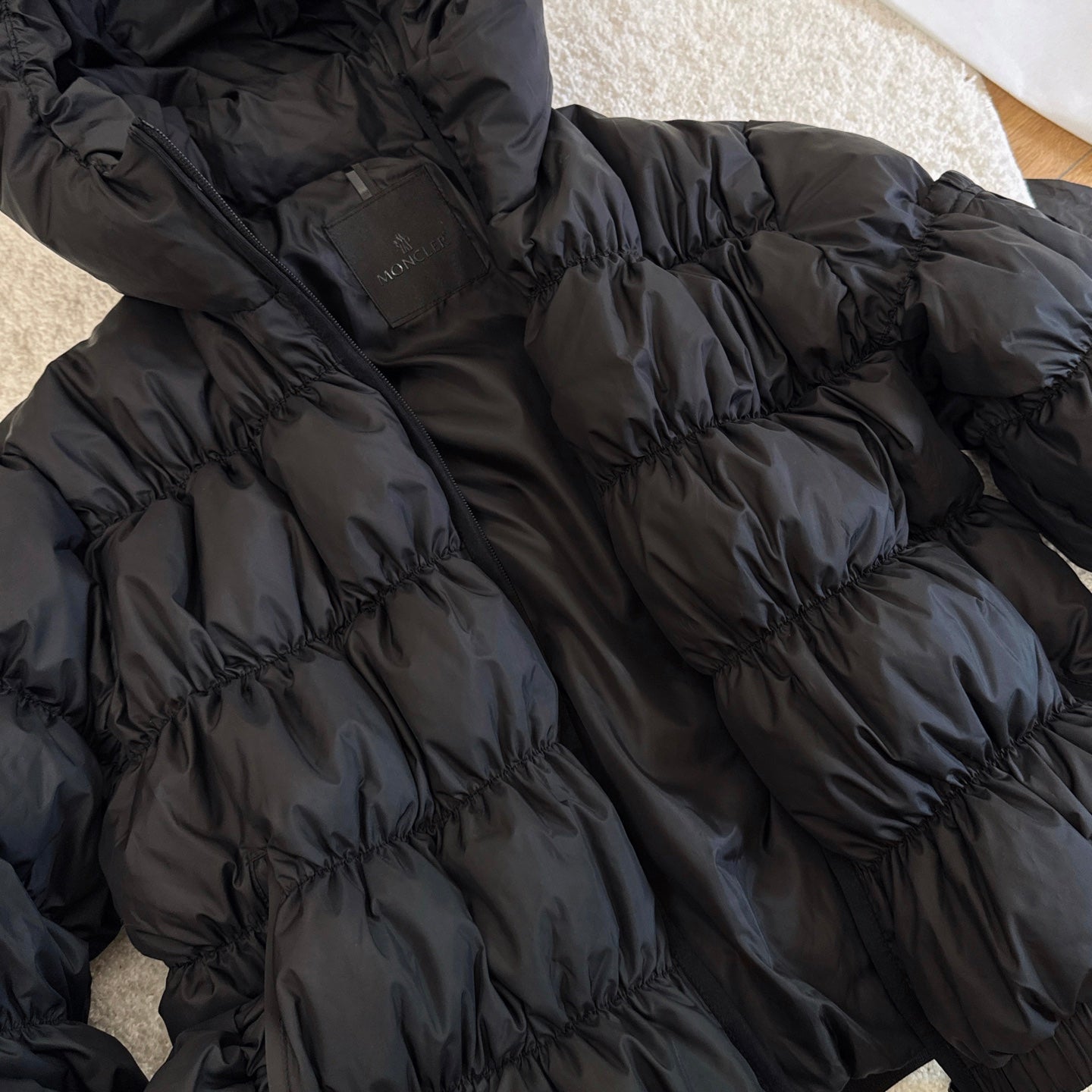 Moncler 2025 Medonte Jacket Black Polyester Down