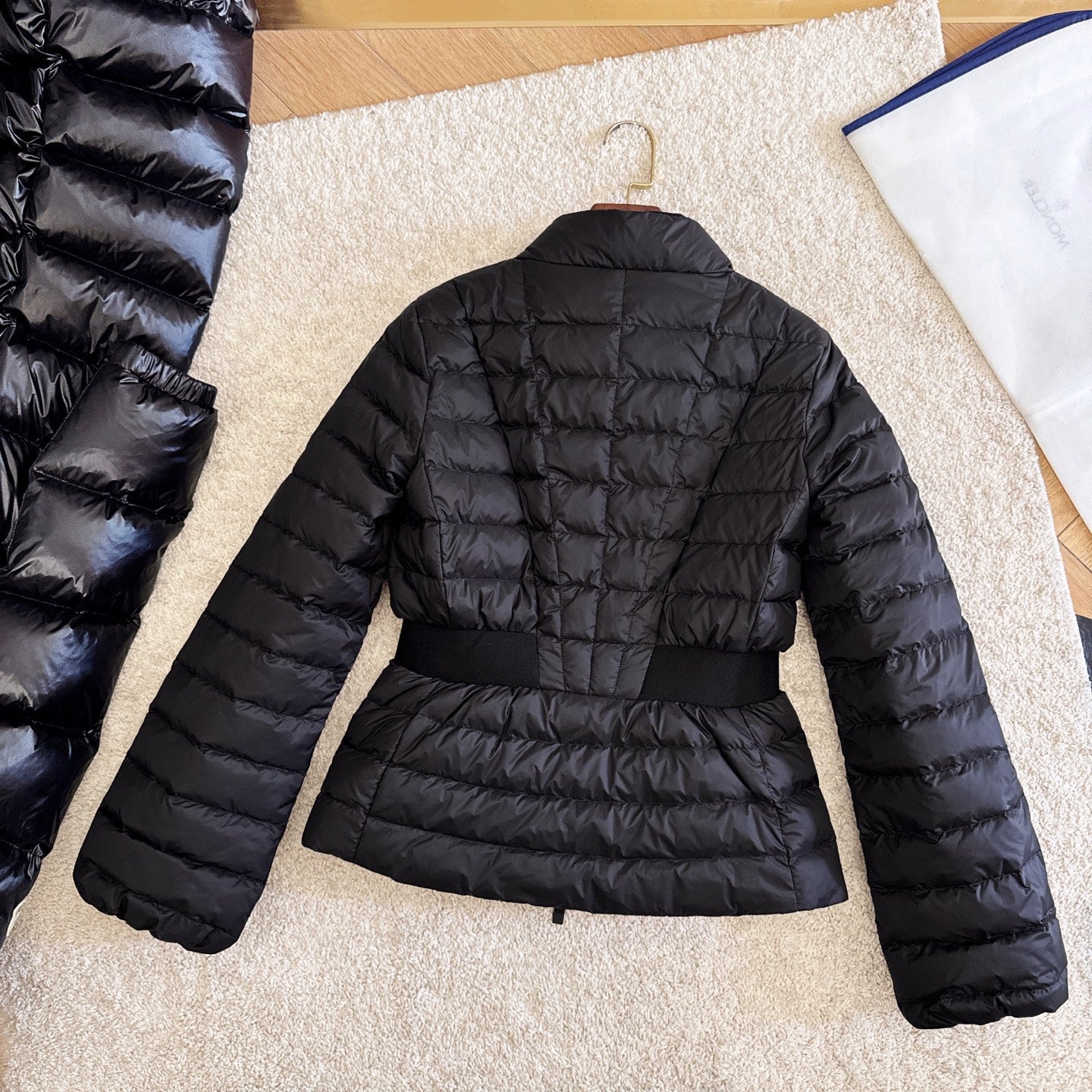 Moncler 2025 Verrerie Quilted Jacket Black Nylon Down