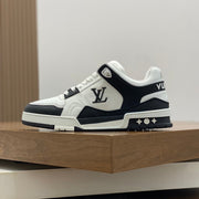 LV TRAINER  BLACK WHITE SNEAKER
