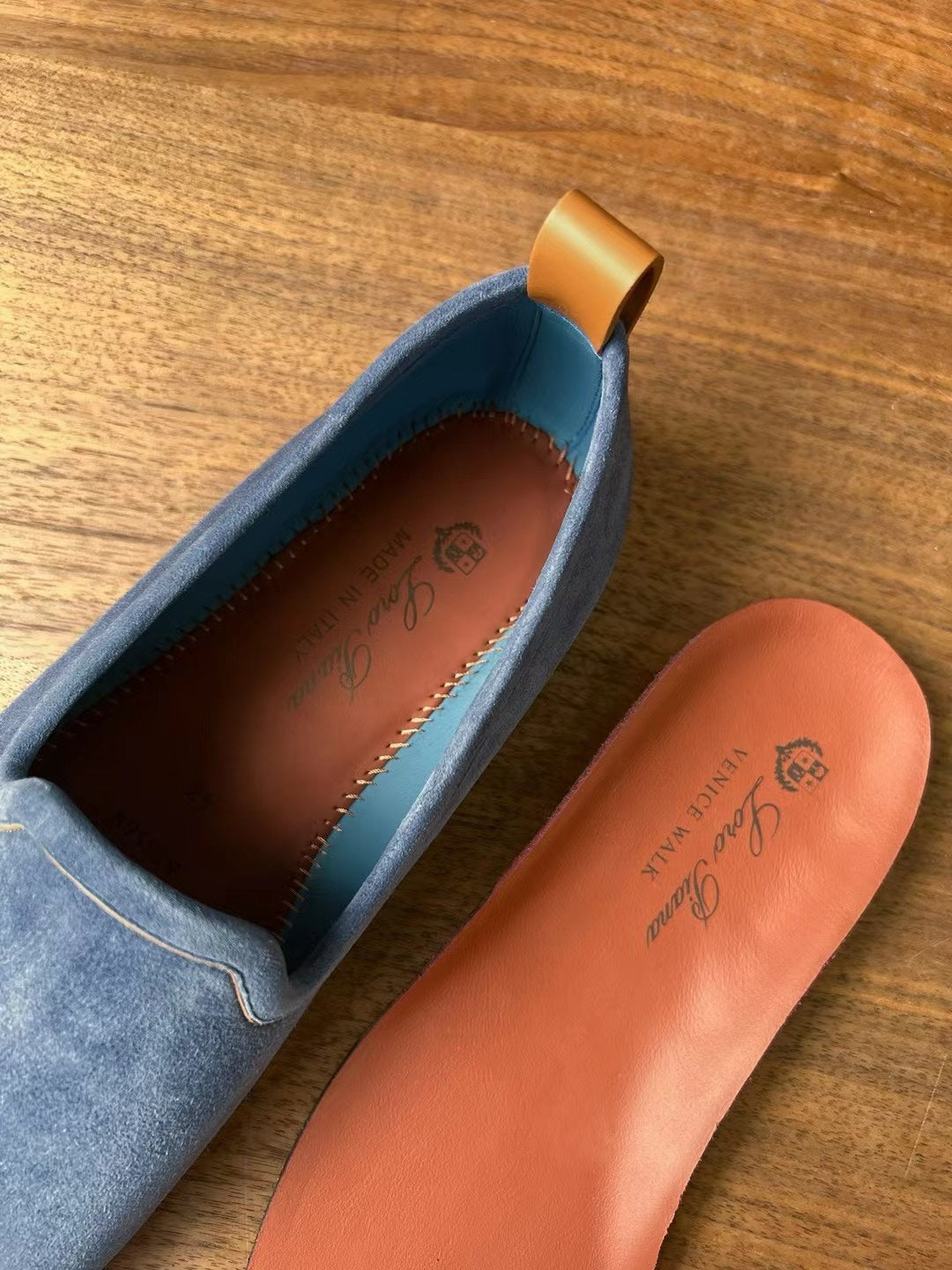 LP VENICE WALK LOAFERS CERULEAN SUEDE