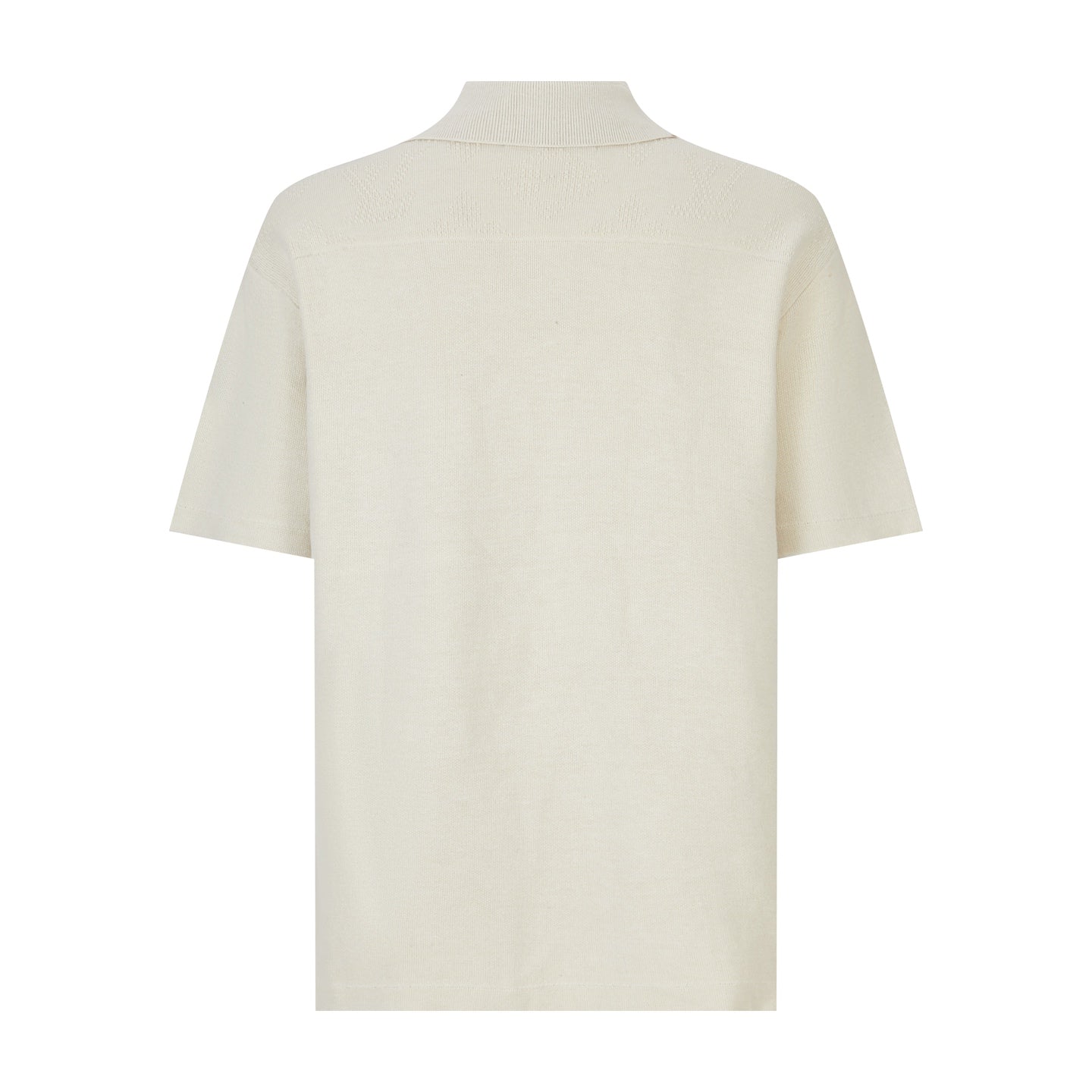 LV Embossed Safari Monogram T Shirt Beige Cotton Knit