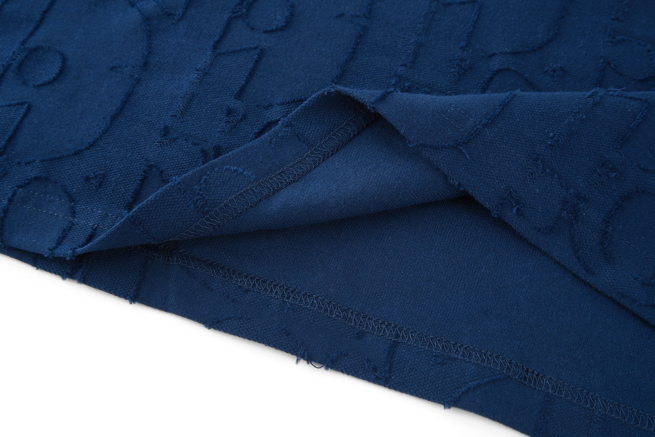 CD 25 Short-sleeved T-shirt Blue Cotton