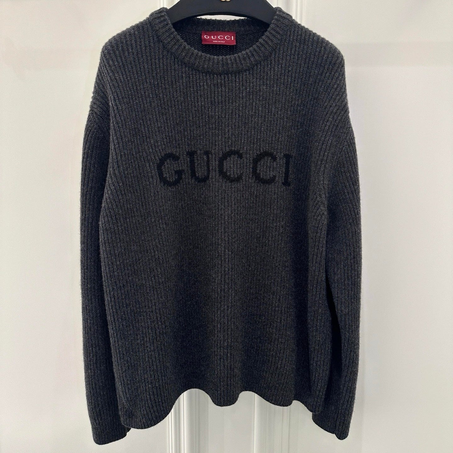 GG 25 Sweater Dark Grey Cashmere  0001