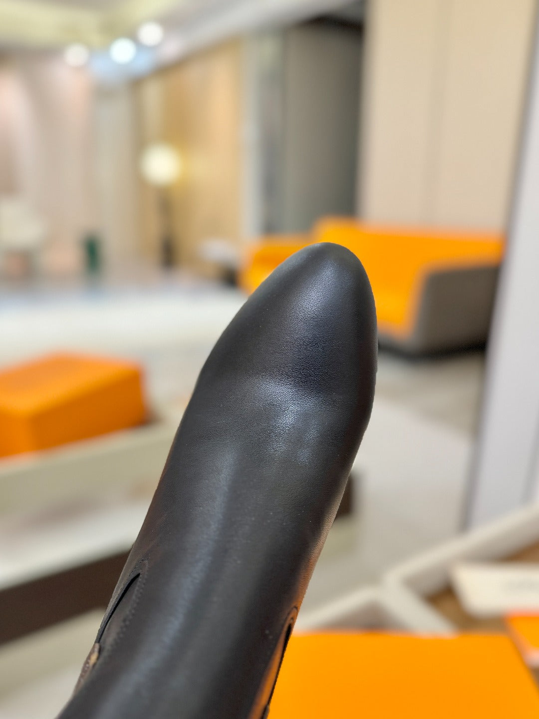 LV 25 Runway Ankle Boots 95 Black Monogram Brown Calfskin 573861