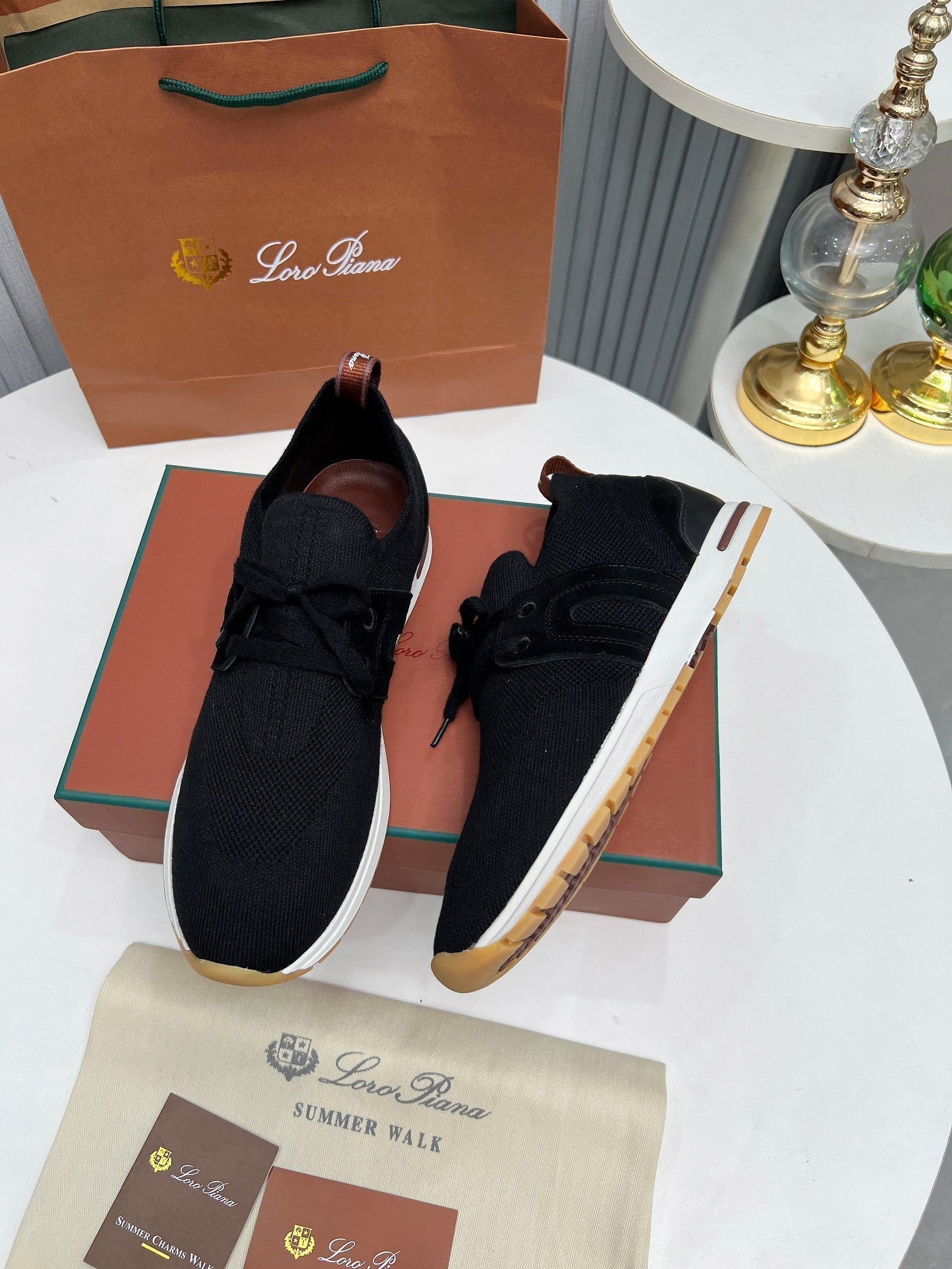 LP 360 FLEXY WALK SNEAKER BLACK FABRICS