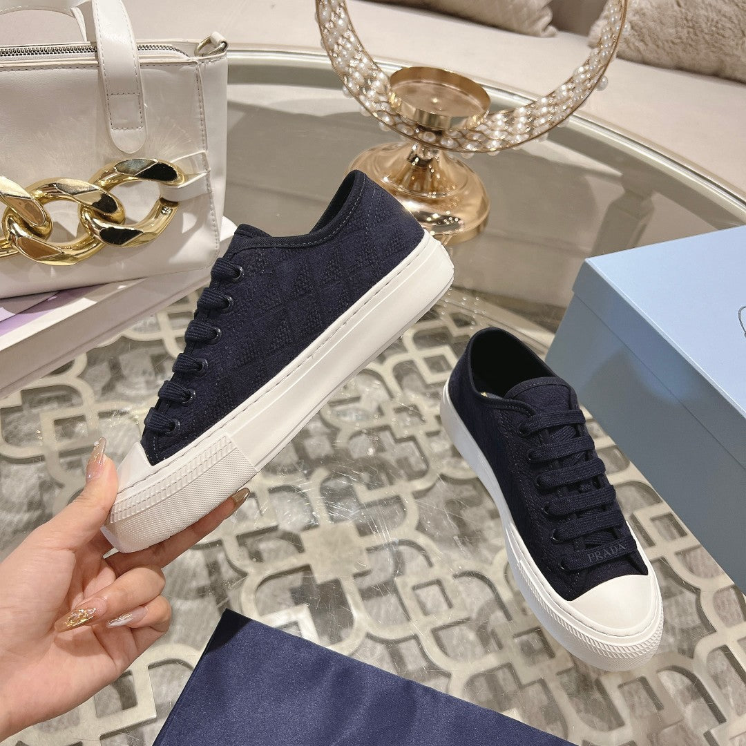 PRA 26S Sneaker Navy Blue Canvas 625938