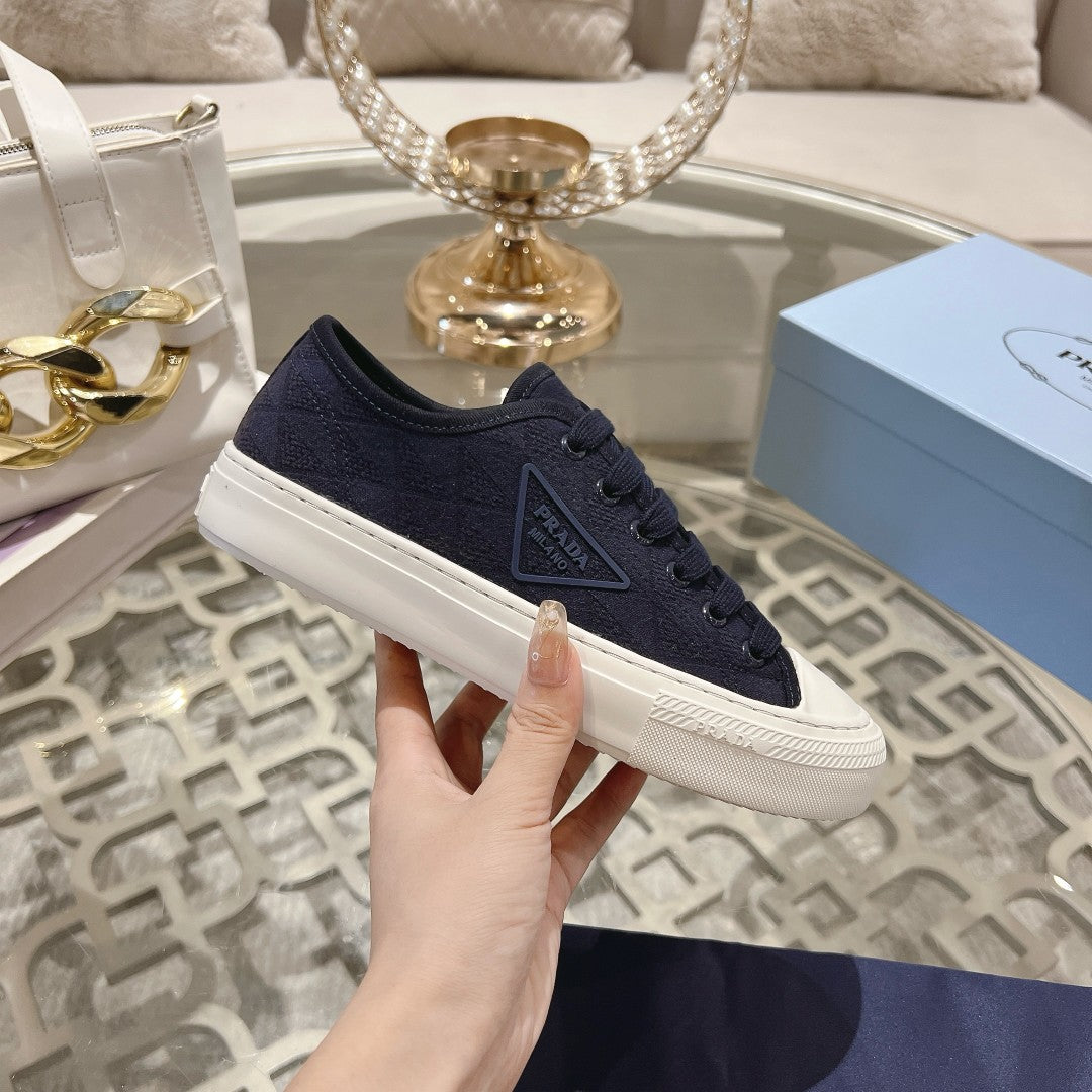 PRA 26S Sneaker Navy Blue Canvas 625938