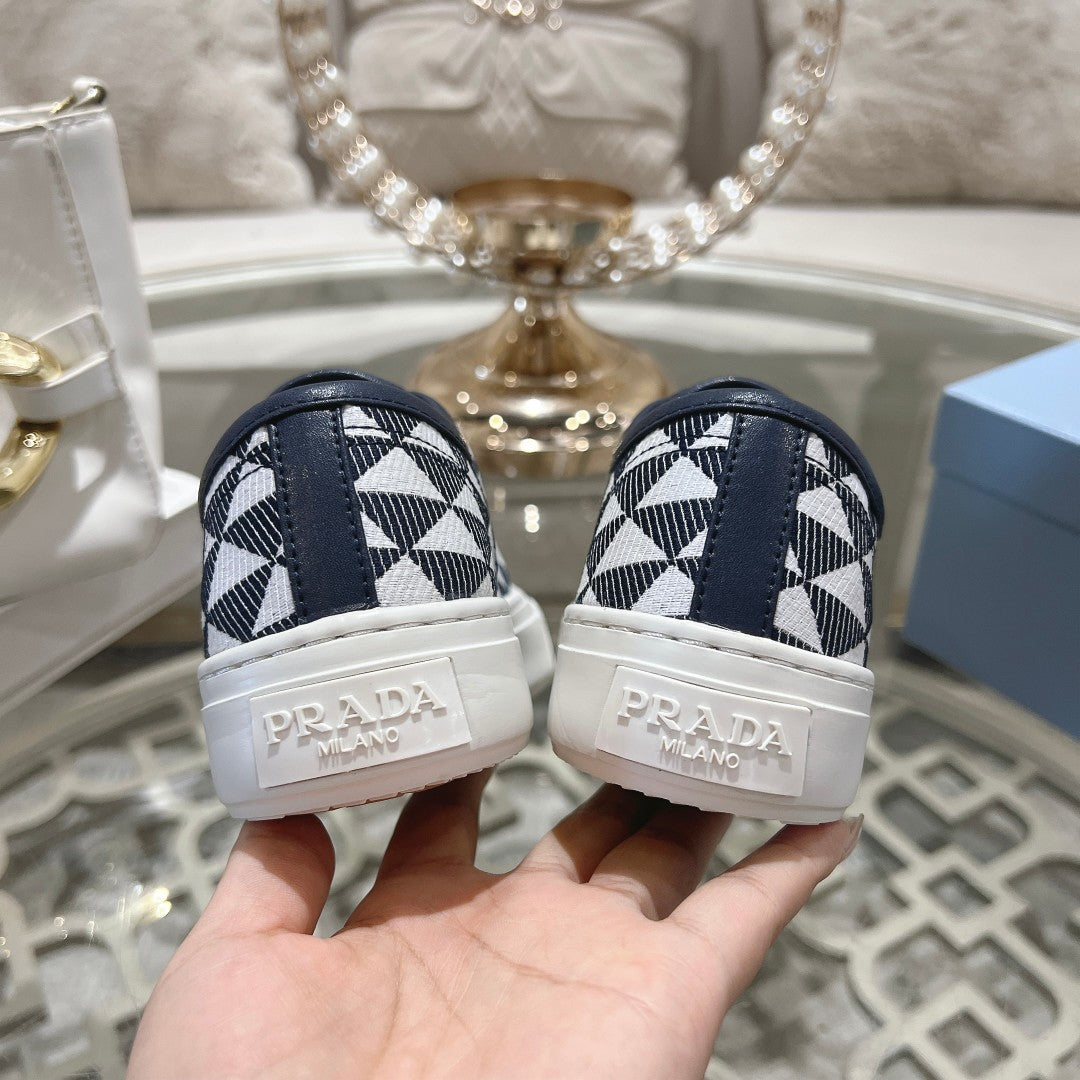 PRA 26S Sneaker Black White Canvas 625936