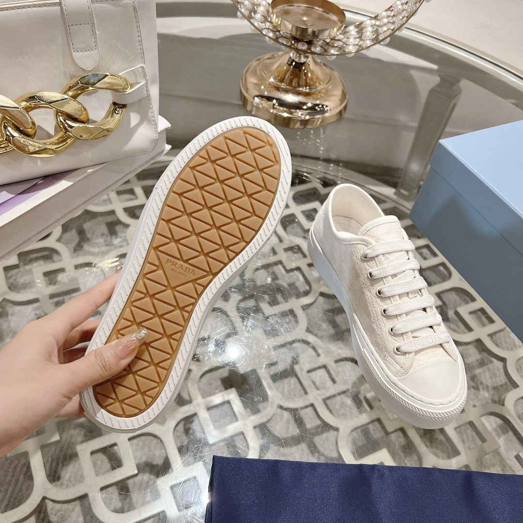 PRA 26S Sneaker White Canvas 625934