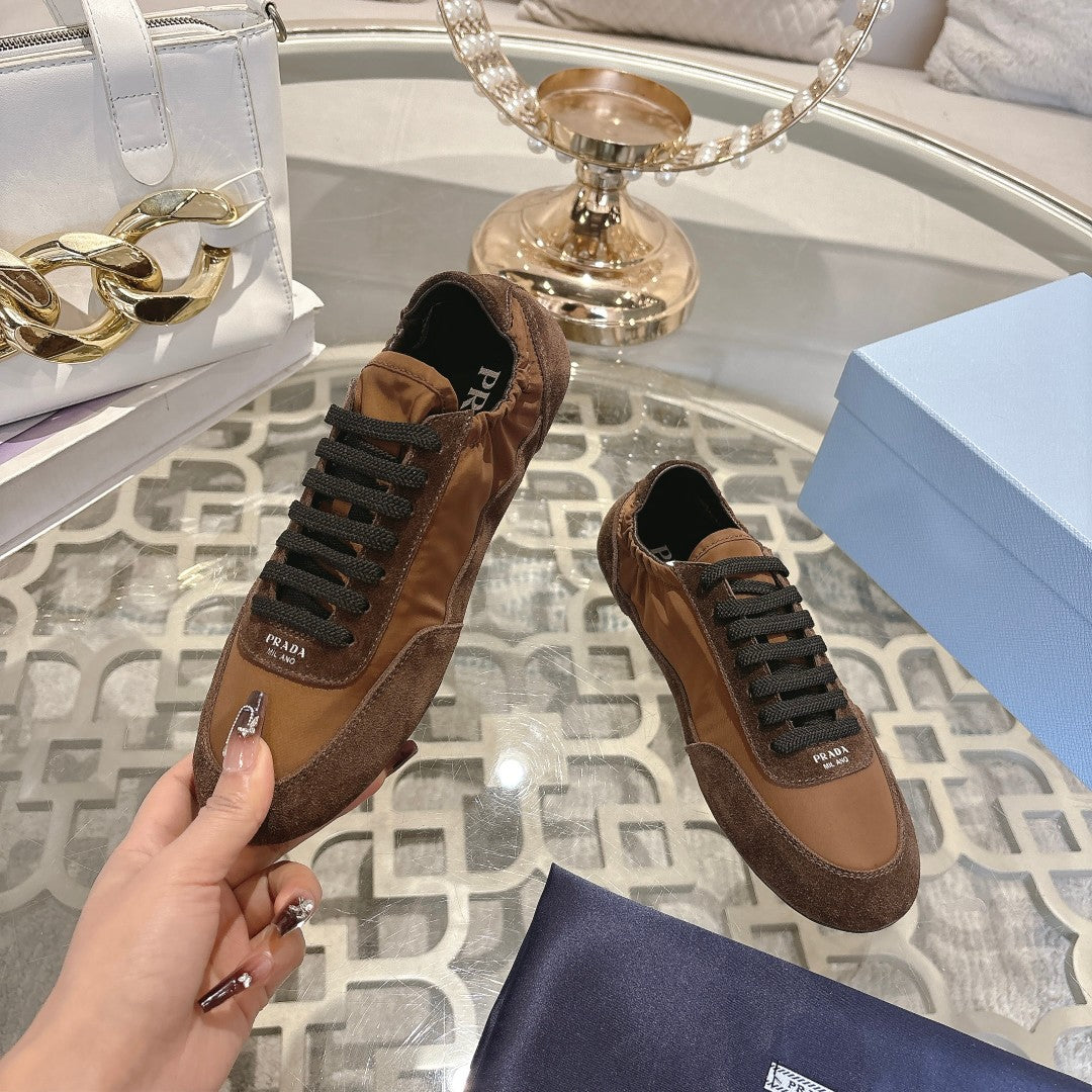 PRA 26S Casual Sneaker Brown Canvas Suede 625962