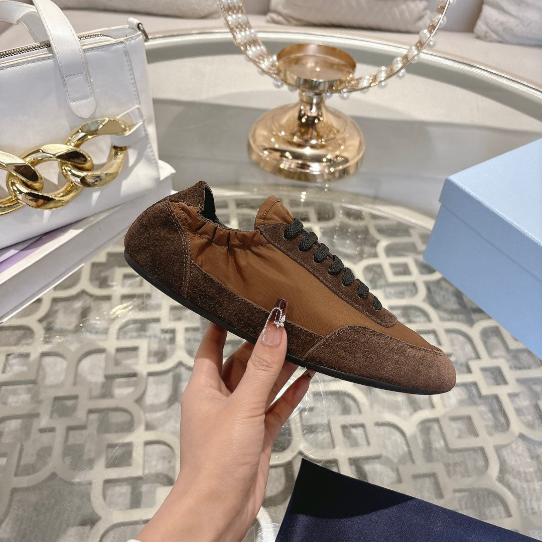 PRA 26S Casual Sneaker Brown Canvas Suede 625962