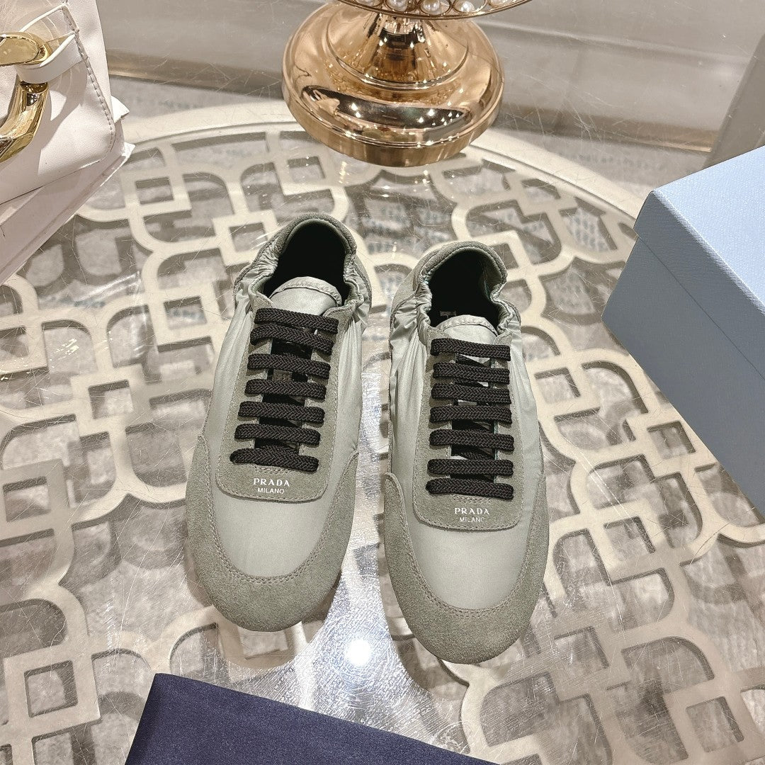 PRA 26S Casual Sneaker Gray Canvas Suede 625955