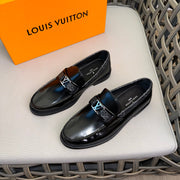 LV MAJOR LOAFERS IN BLACK SOFT CALFSKIN
