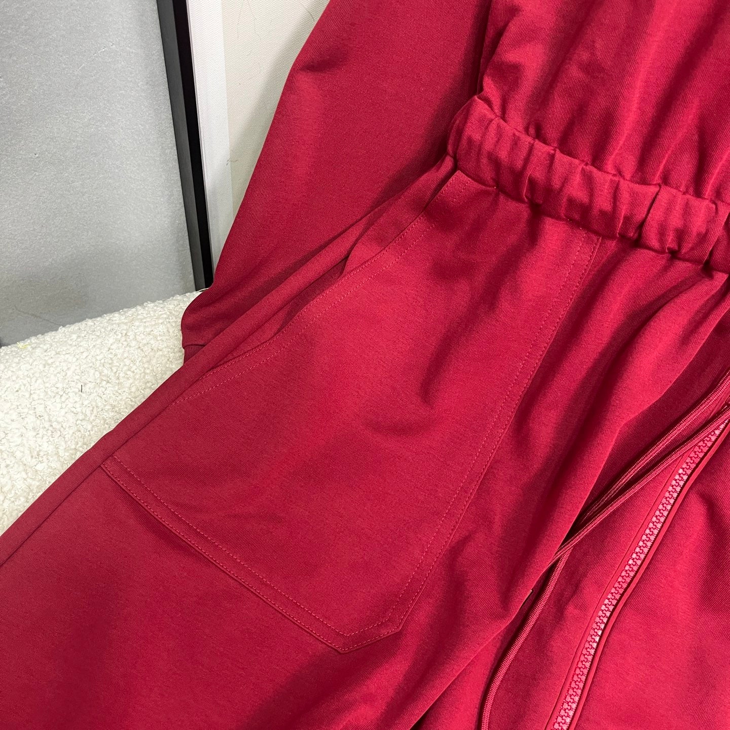 MC 2025 Dress Red Cotton