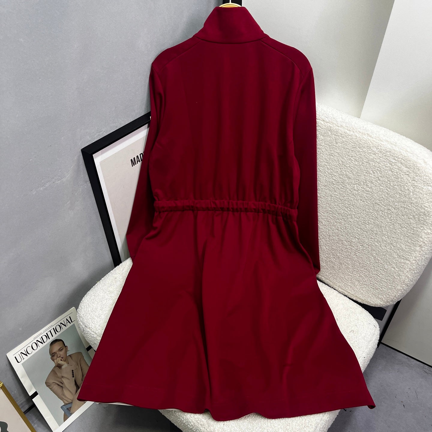 MC 2025 Dress Red Cotton