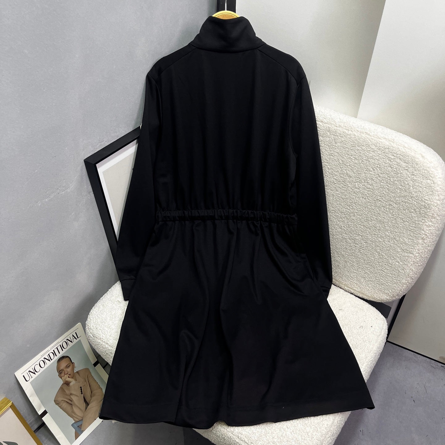 MC 2025 Dress Black Cotton
