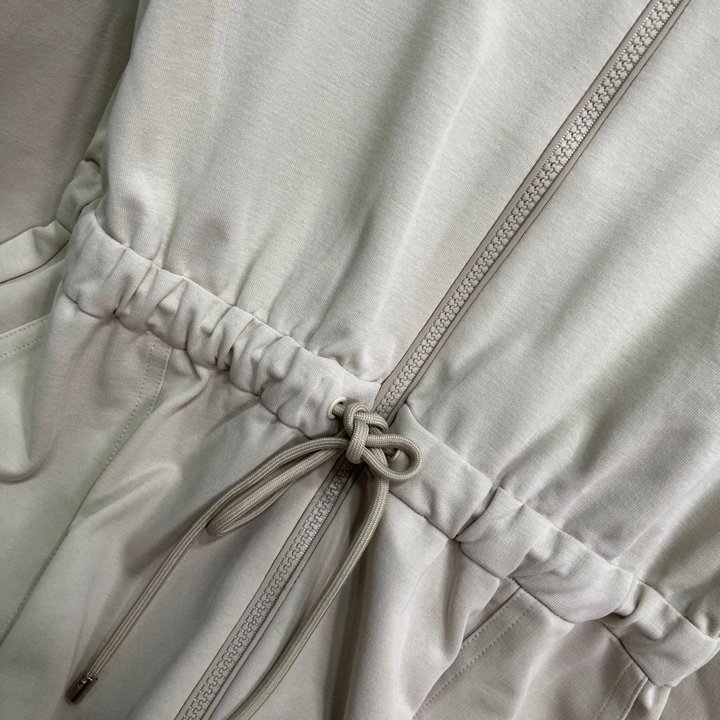 MC 2025 Dress Beige Cotton