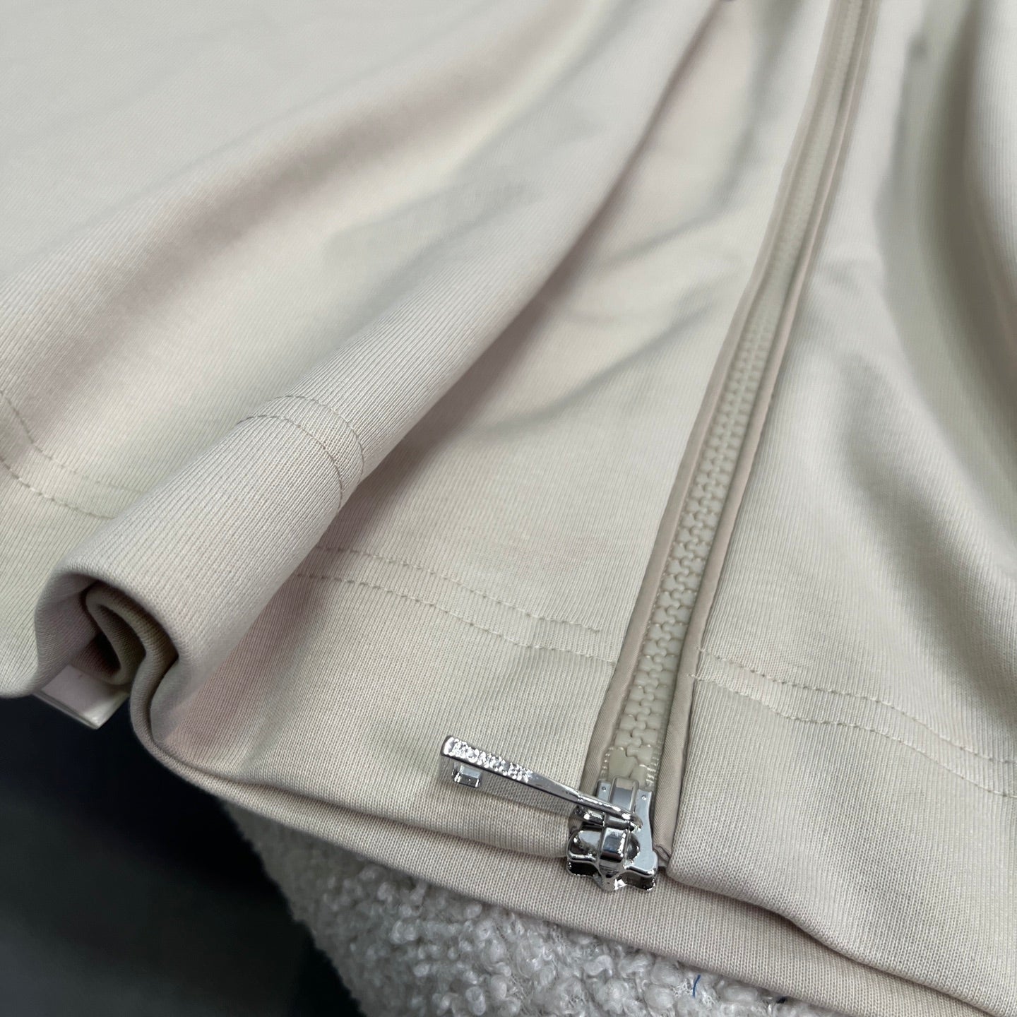 MC 2025 Dress Beige Cotton