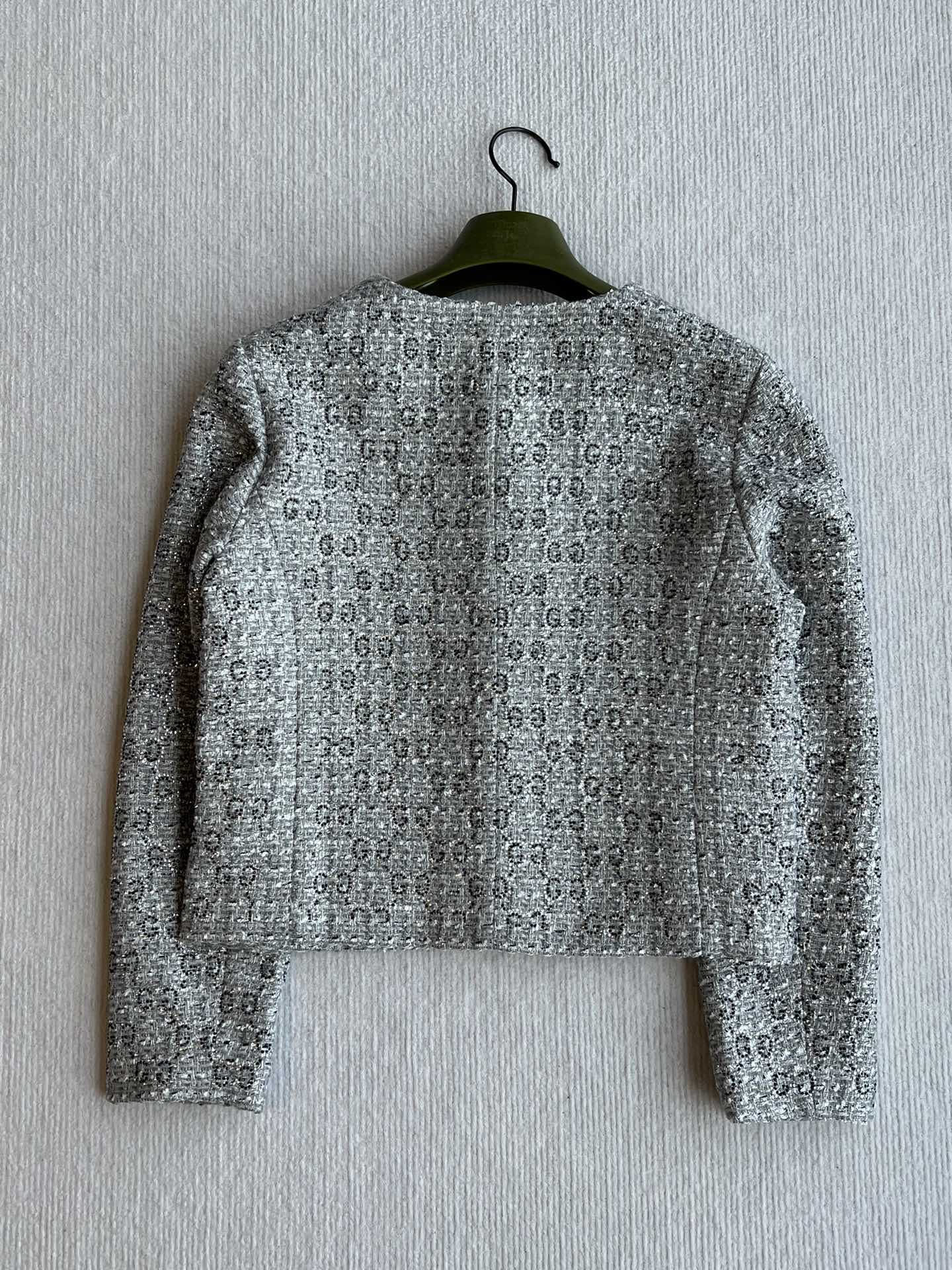 GG 25 Jacket Gray Diamond Tweed 0016