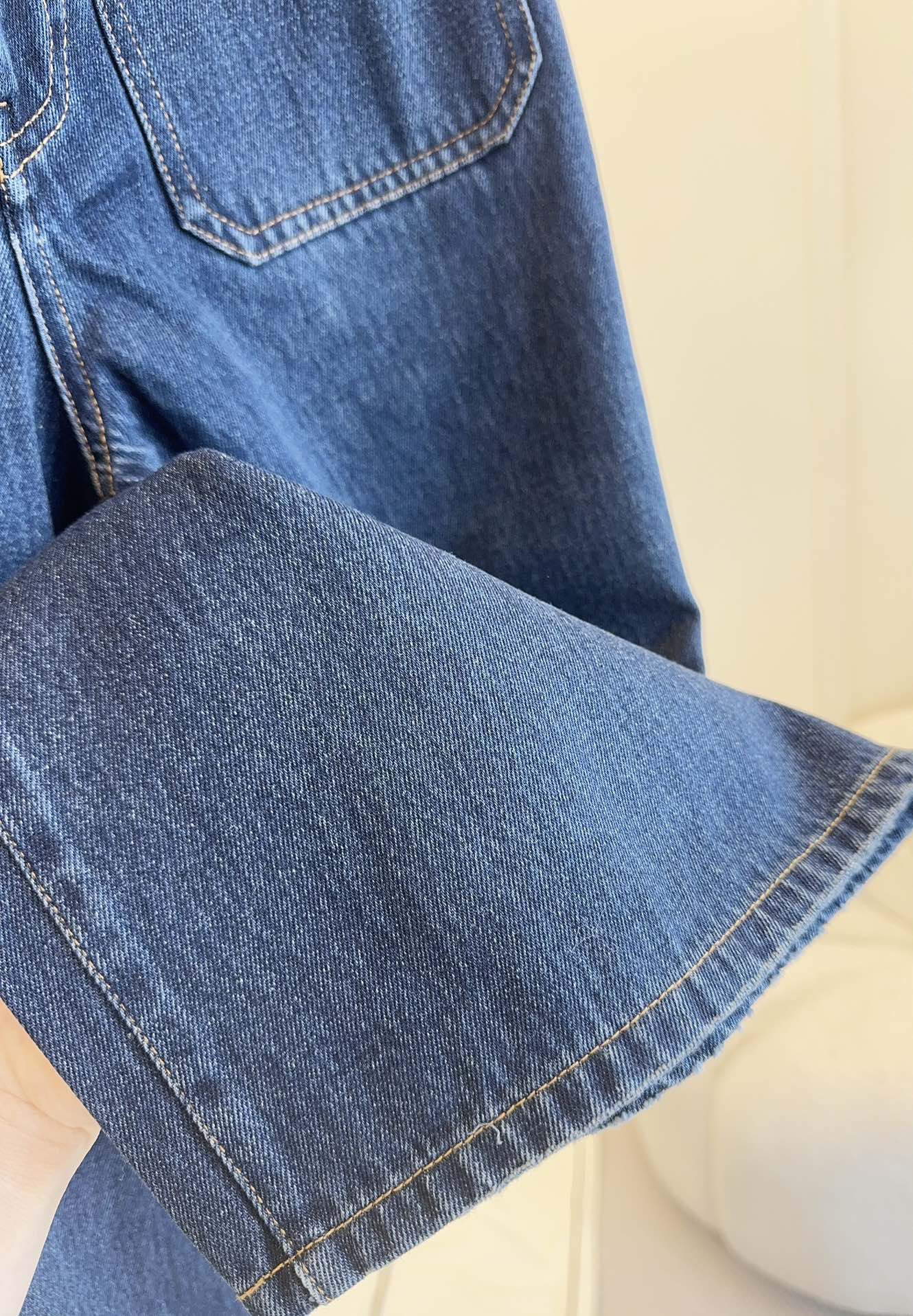 CD 25 Straight-leg Jeans Blue Cotton