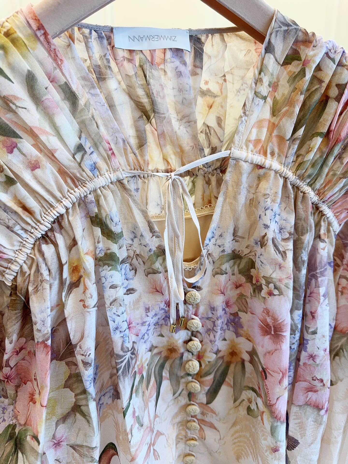 Zimmermann Blouse 25 Linen Silk 027