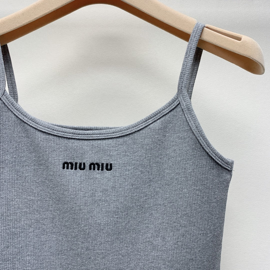 Miu 25C Petit Bateau X Miu Miu stretch jersey top 228165