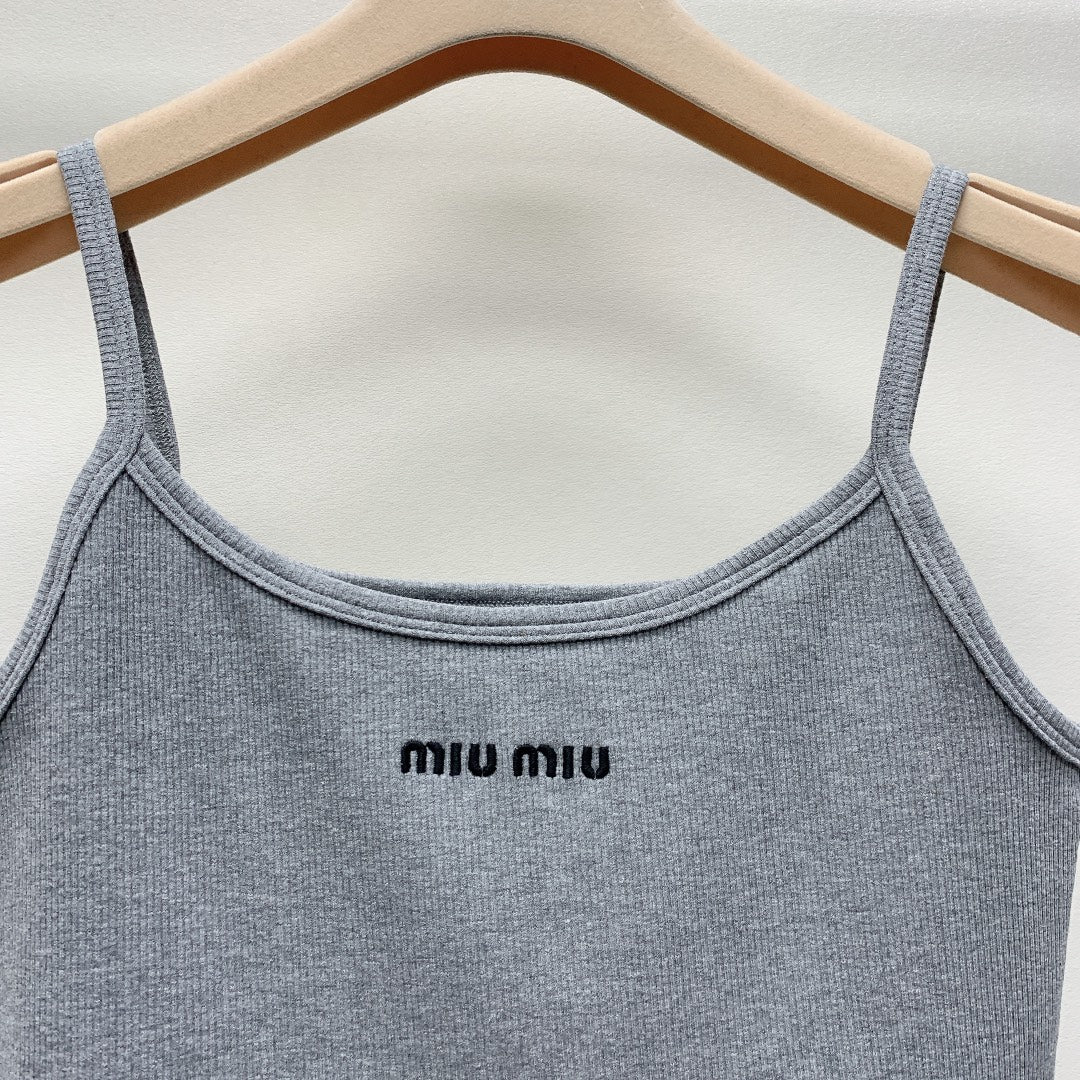 Miu 25C Petit Bateau X Miu Miu stretch jersey top 228165
