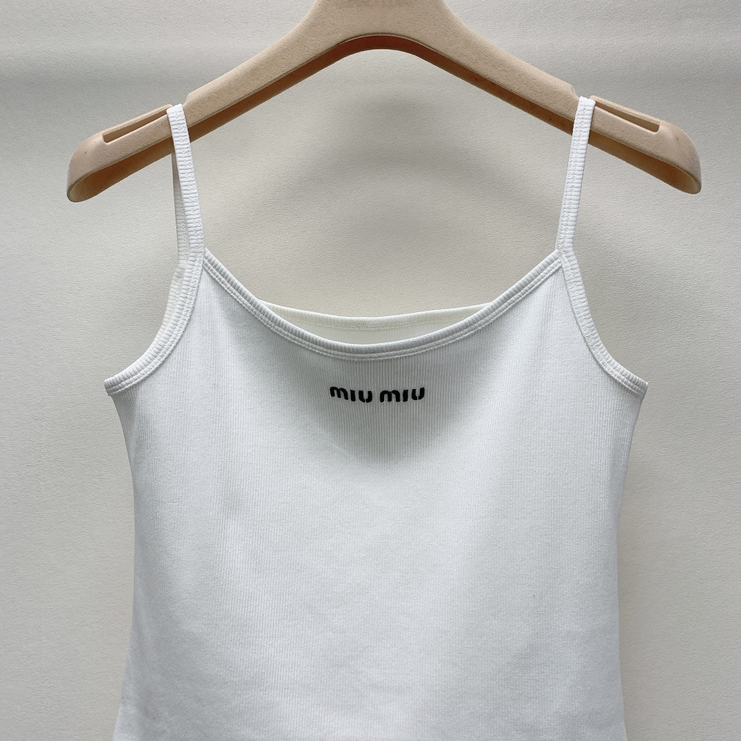 Miu 25C Petit Bateau X Miu Miu stretch jersey top 228165