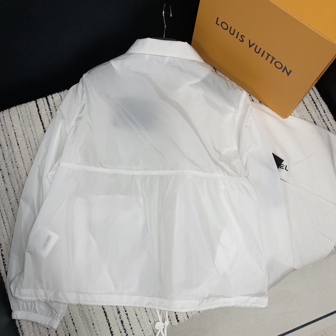 Prada 2025 Thin Jacket White Polyester 244083