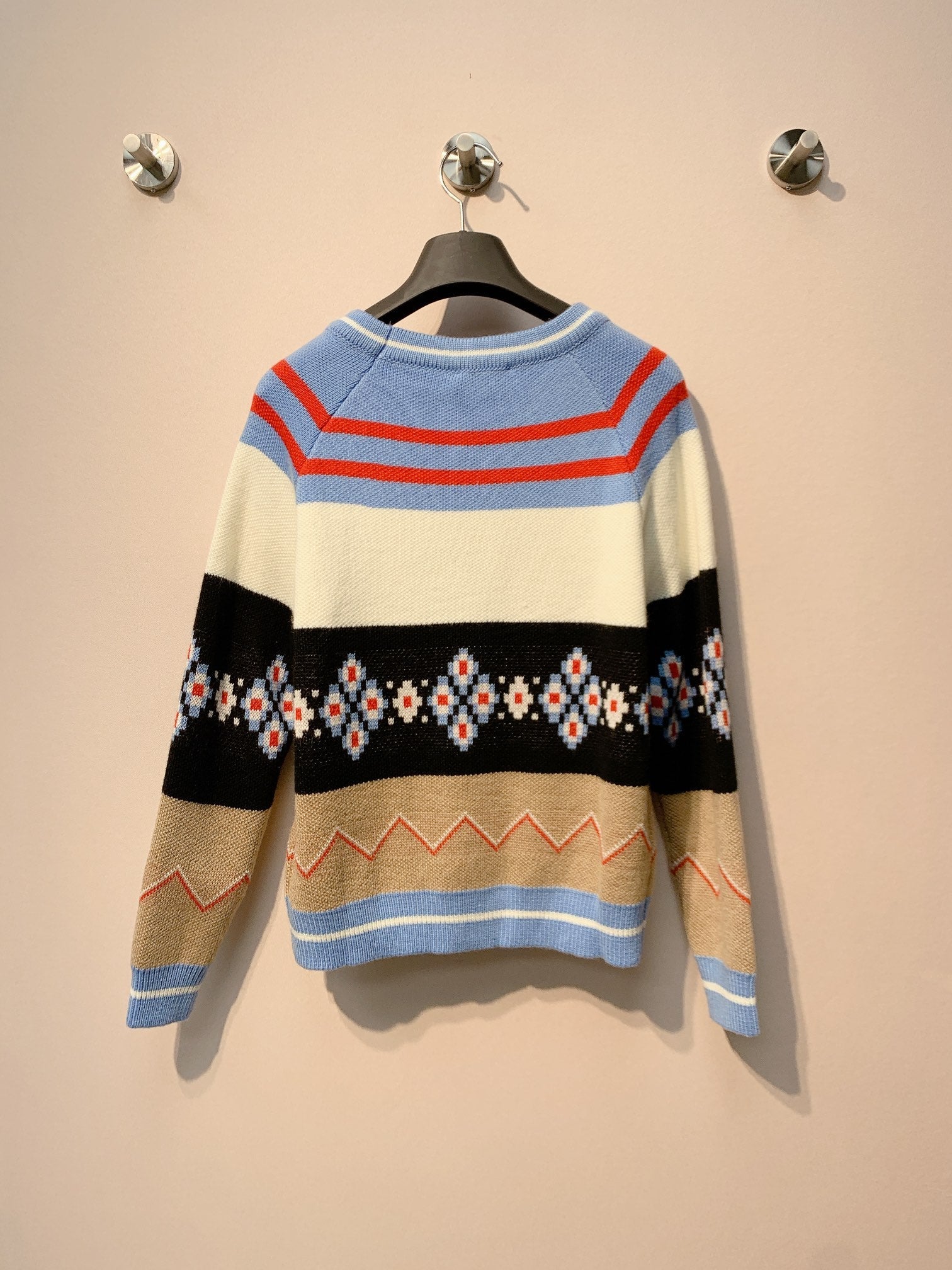 Fendi 25 Cardigan Multicolor Wool 0015