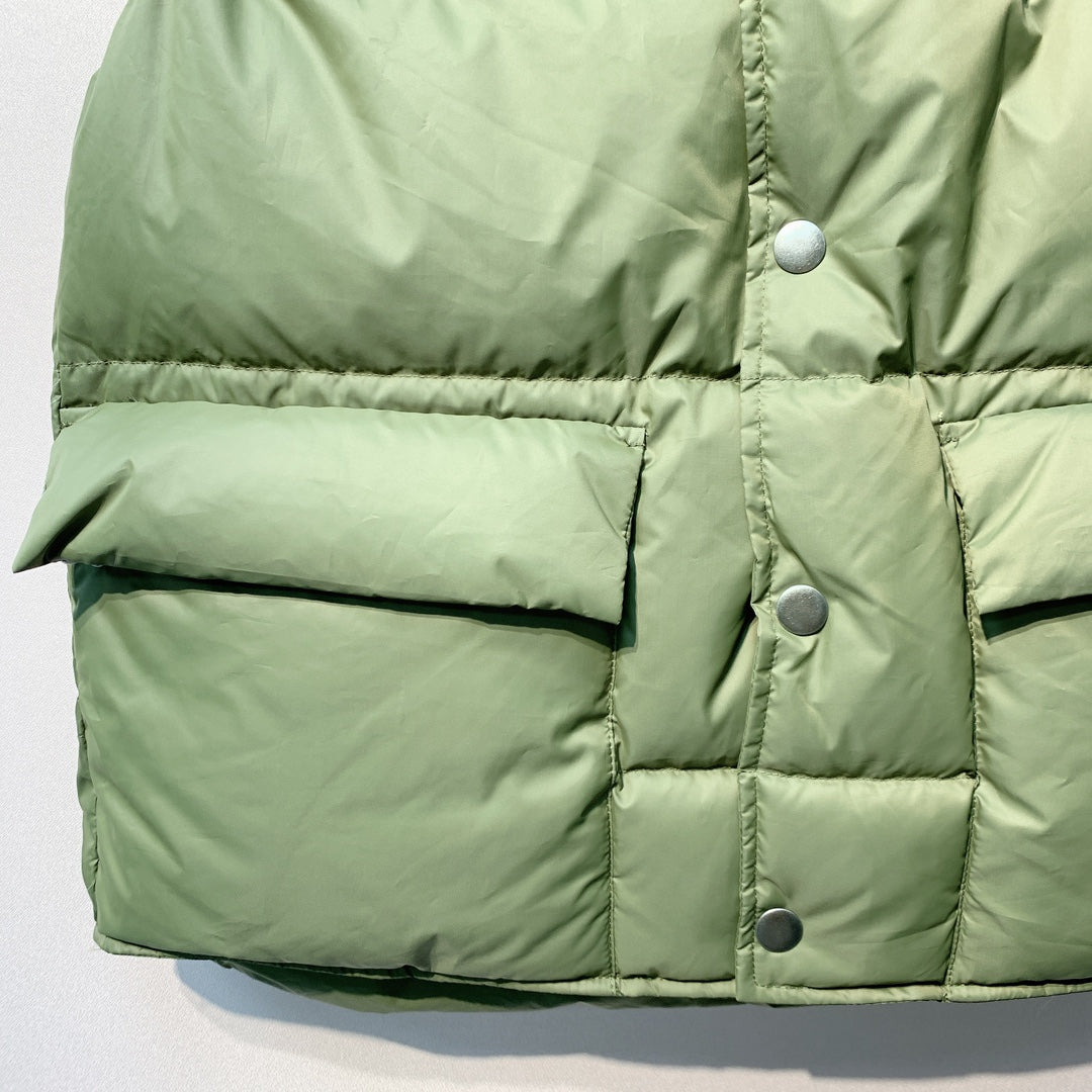 Prada 25 Vest Moss Green Polyester 296131