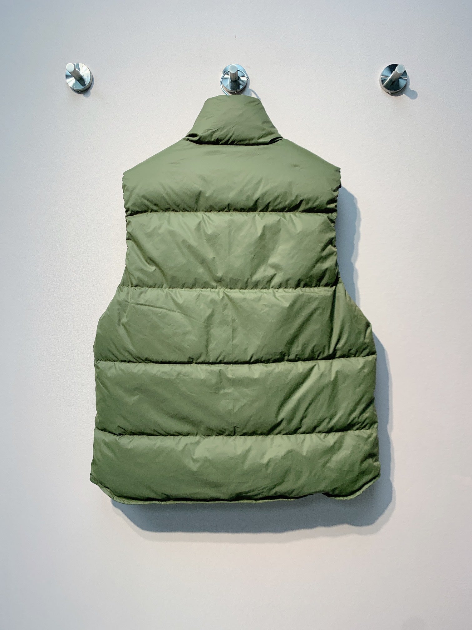 Prada 25 Vest Moss Green Polyester 296131