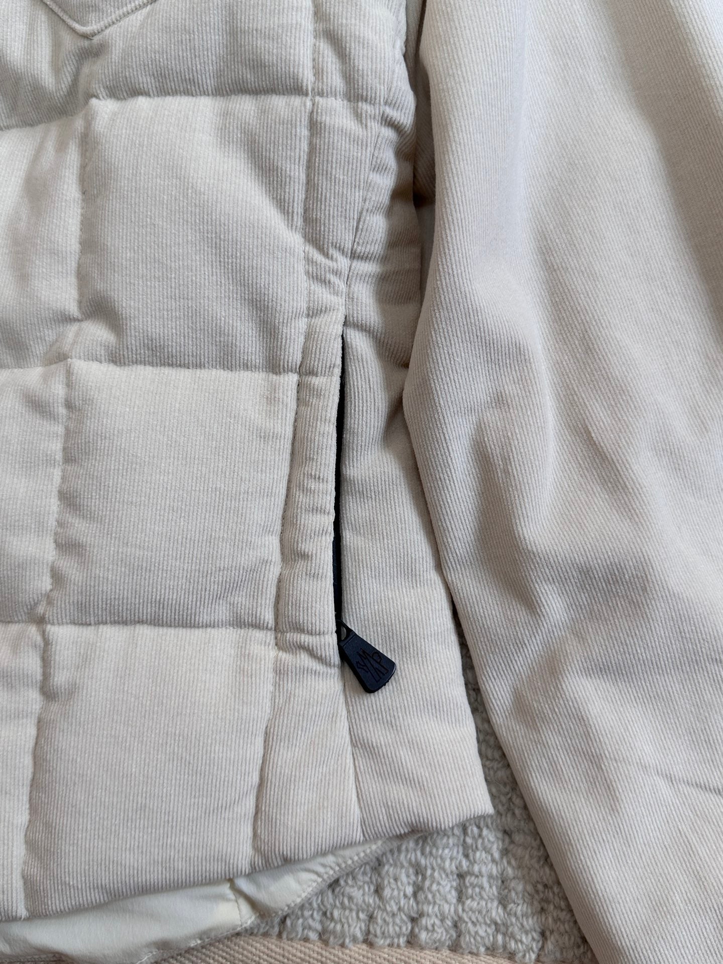 MC 2025 Jacket Cream Cotton Nylon