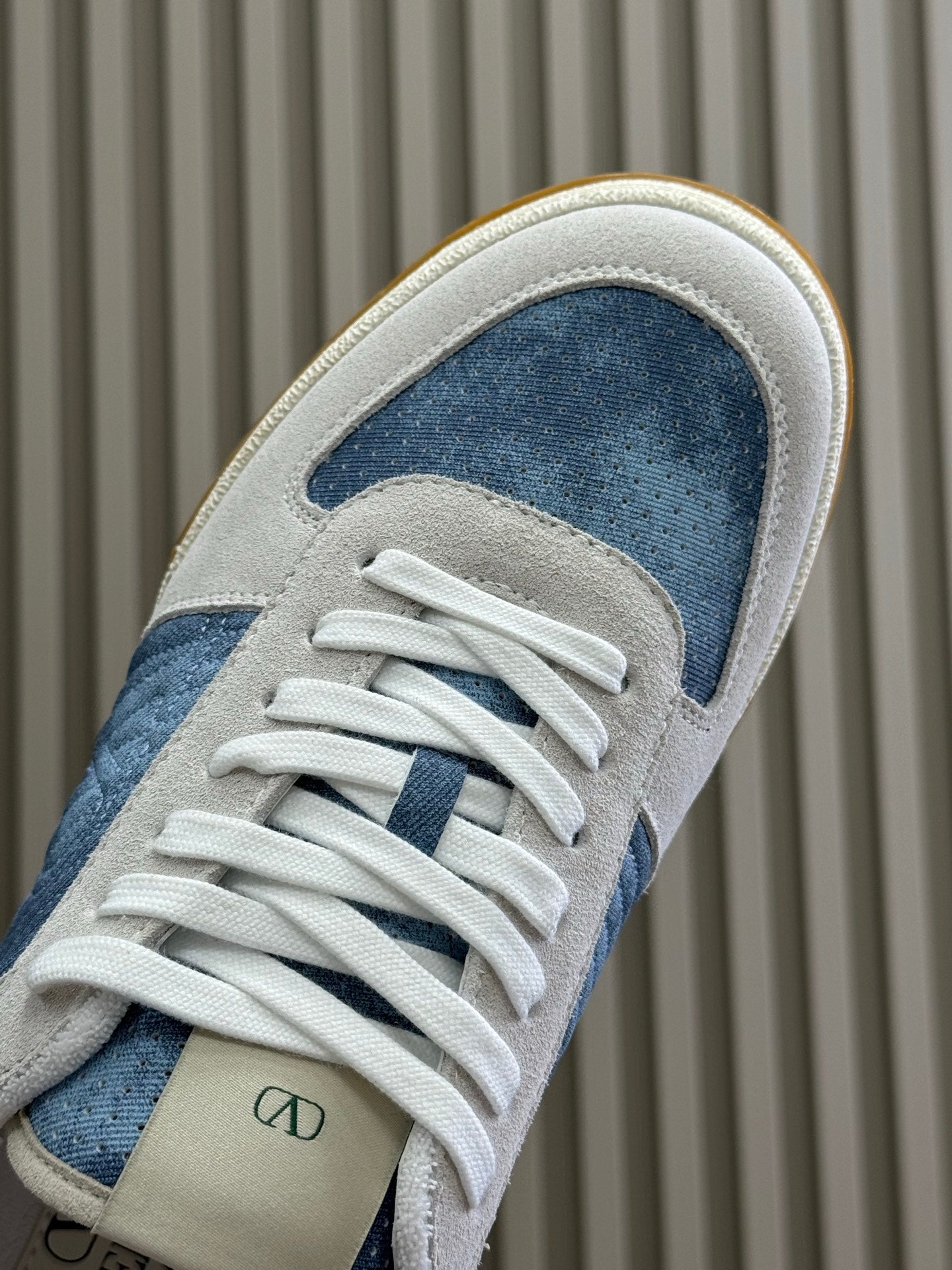 VT 2025 Sneaker Blue White Suede Calfskin 548582