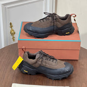 LP KATHARINA SNEAKER LIGHT BROWN AND CHARCOAL SUEDE